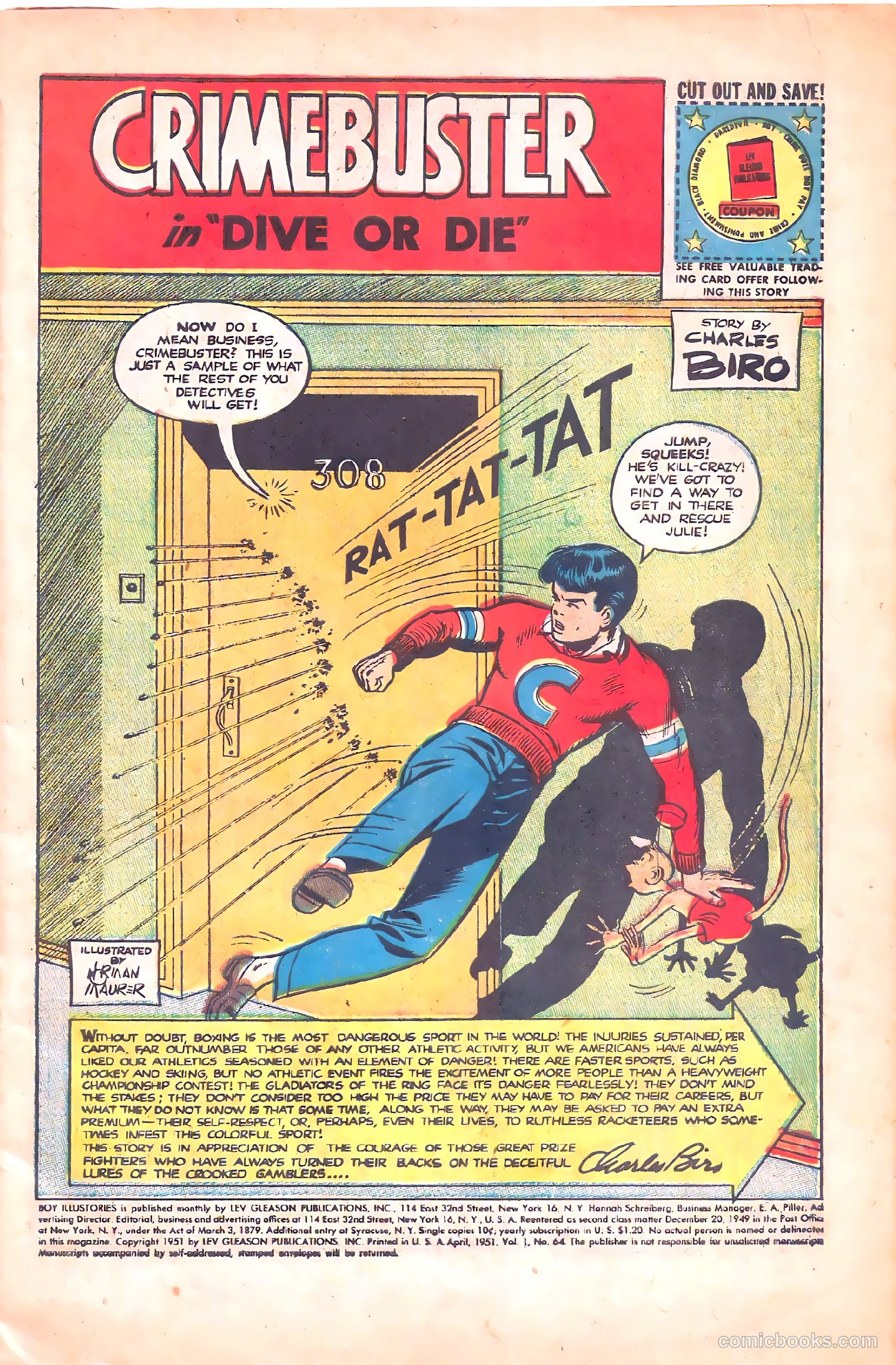 Boy Comics #64 (1950) — page 3 of 52
