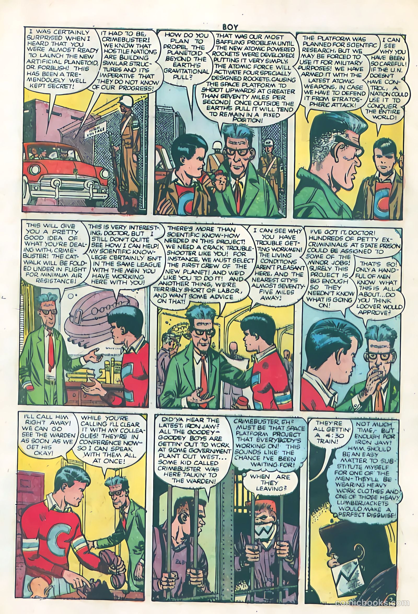 Boy Comics #75 (1950) — page 4 of 36
