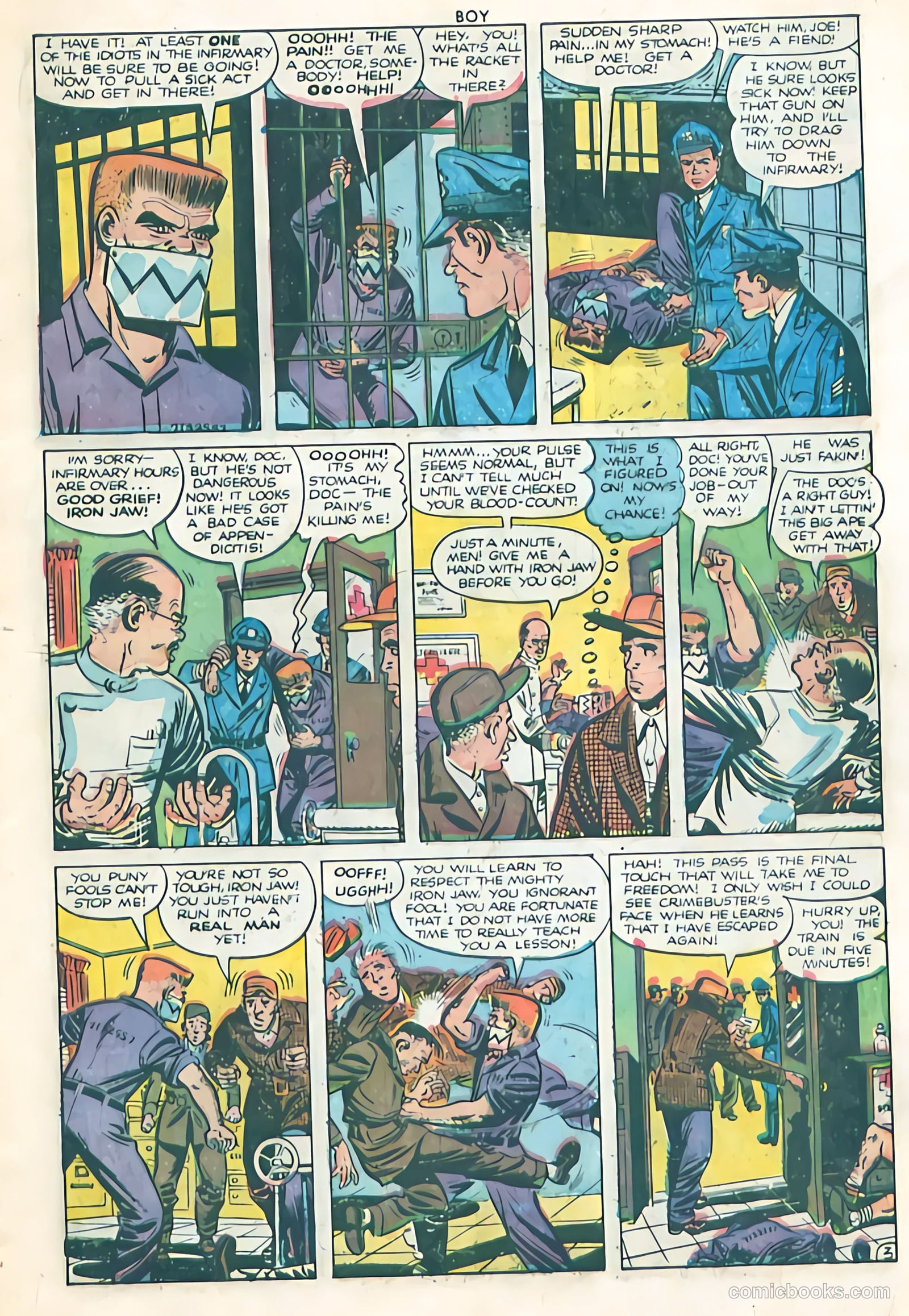 Boy Comics #75 (1950) — page 5 of 36