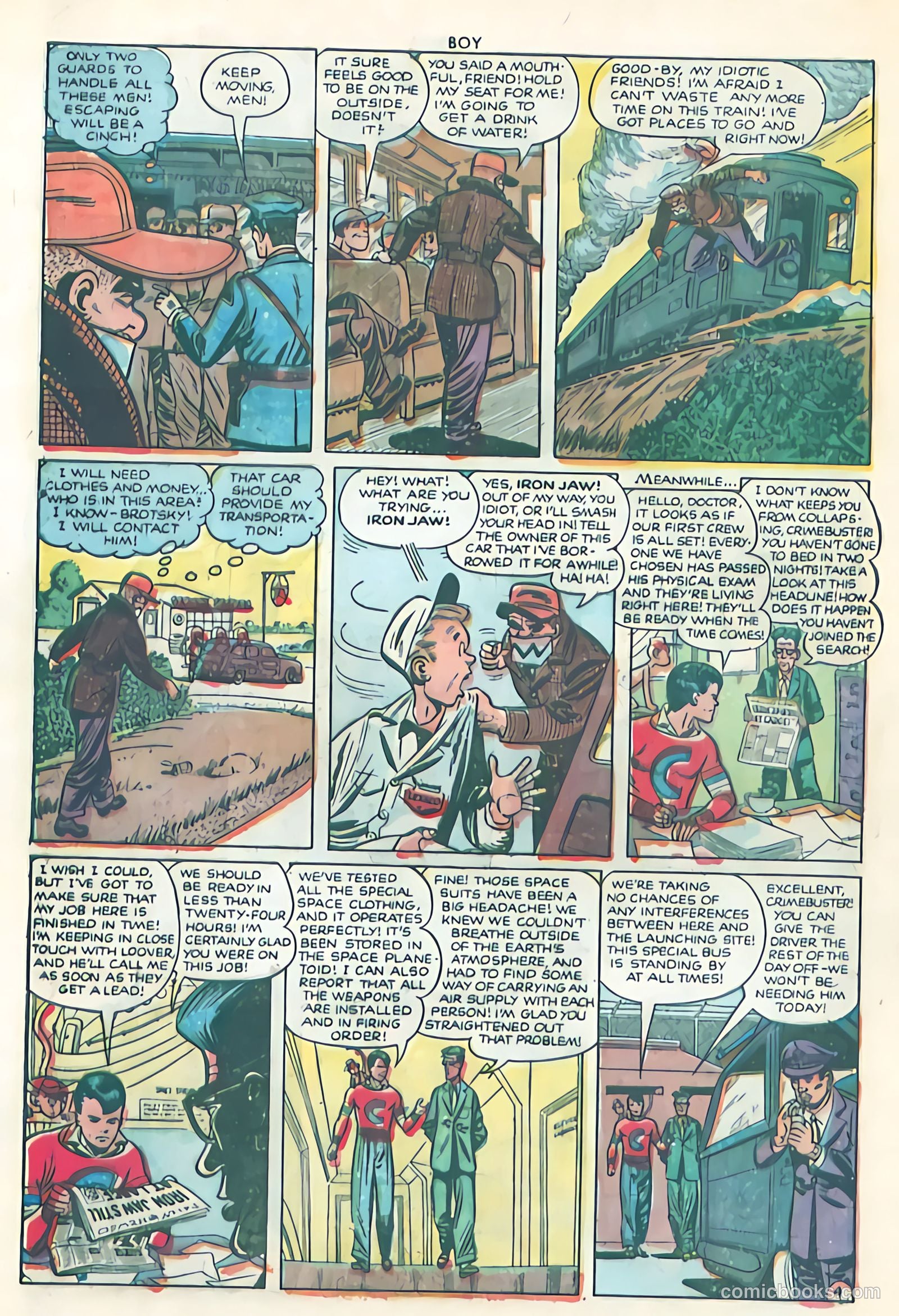 Boy Comics #75 (1950) — page 6 of 36