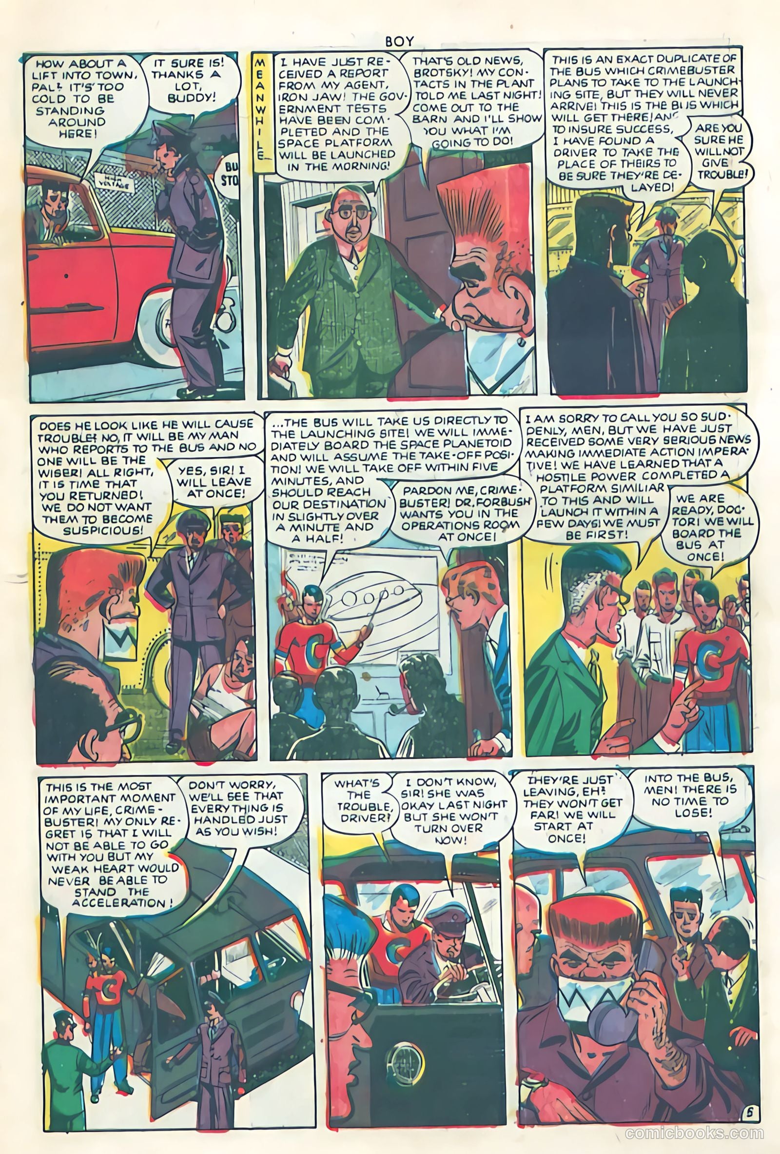 Boy Comics #75 (1950) — page 7 of 36
