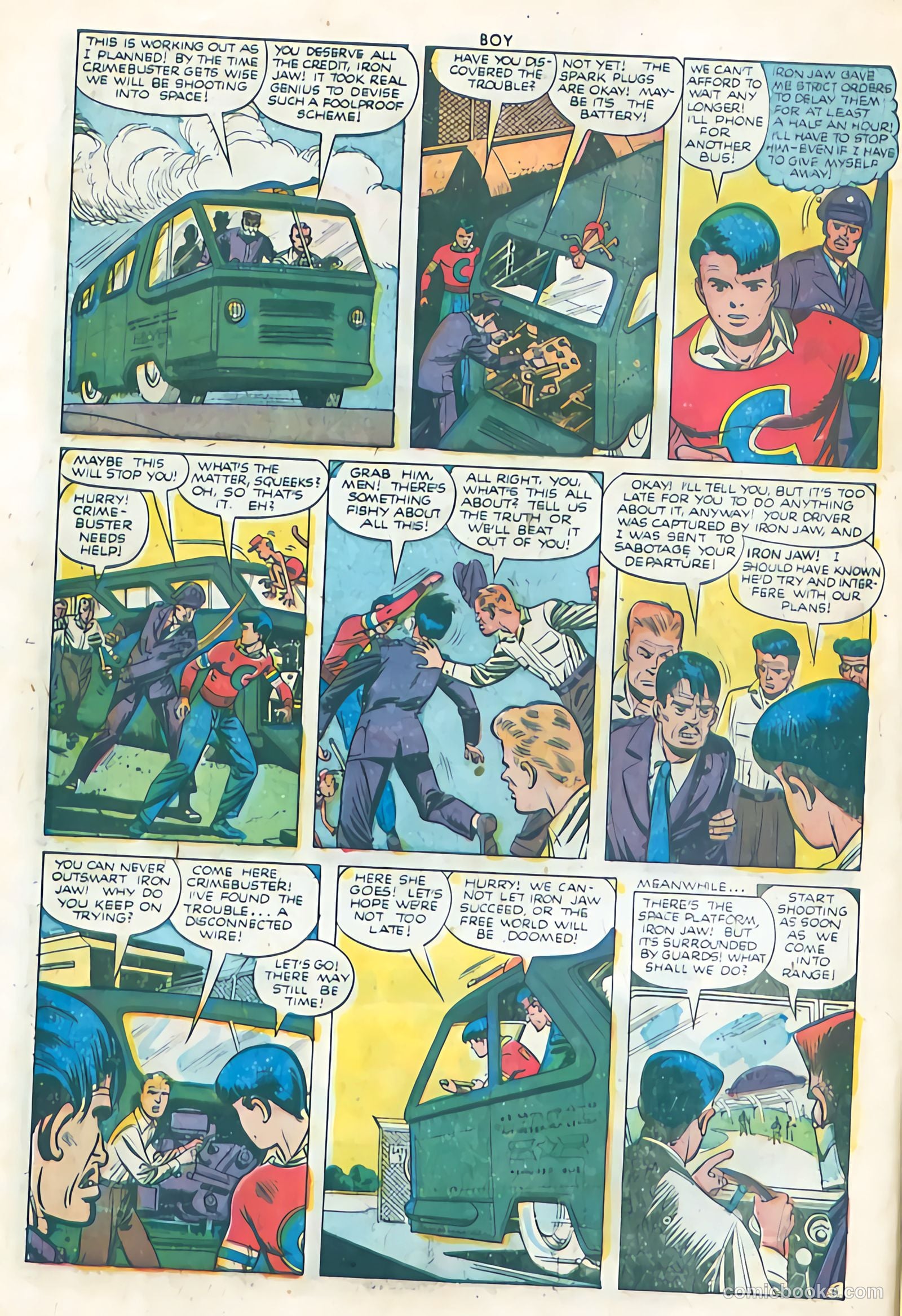 Boy Comics #75 (1950) — page 8 of 36