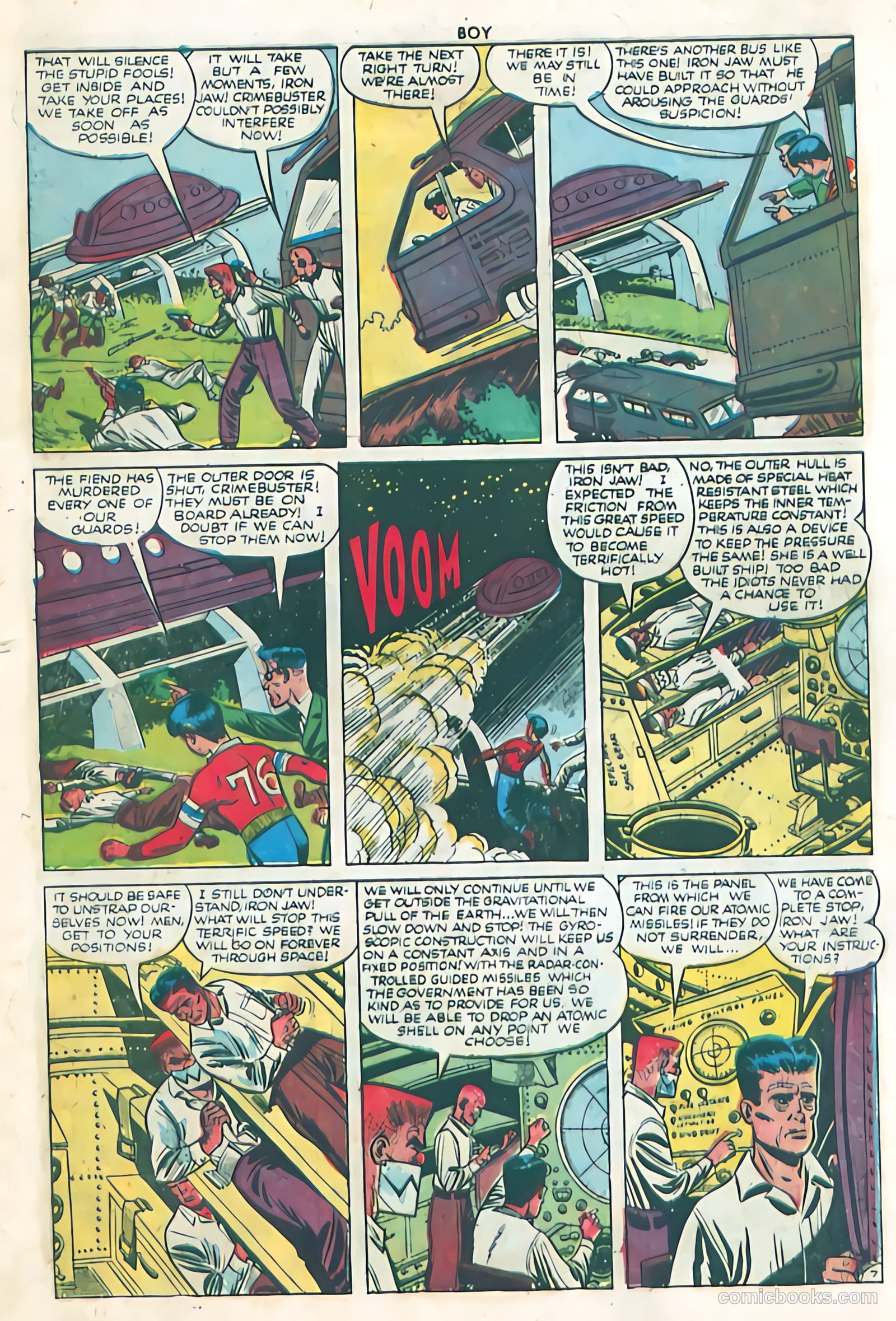 Boy Comics #75 (1950) — page 9 of 36