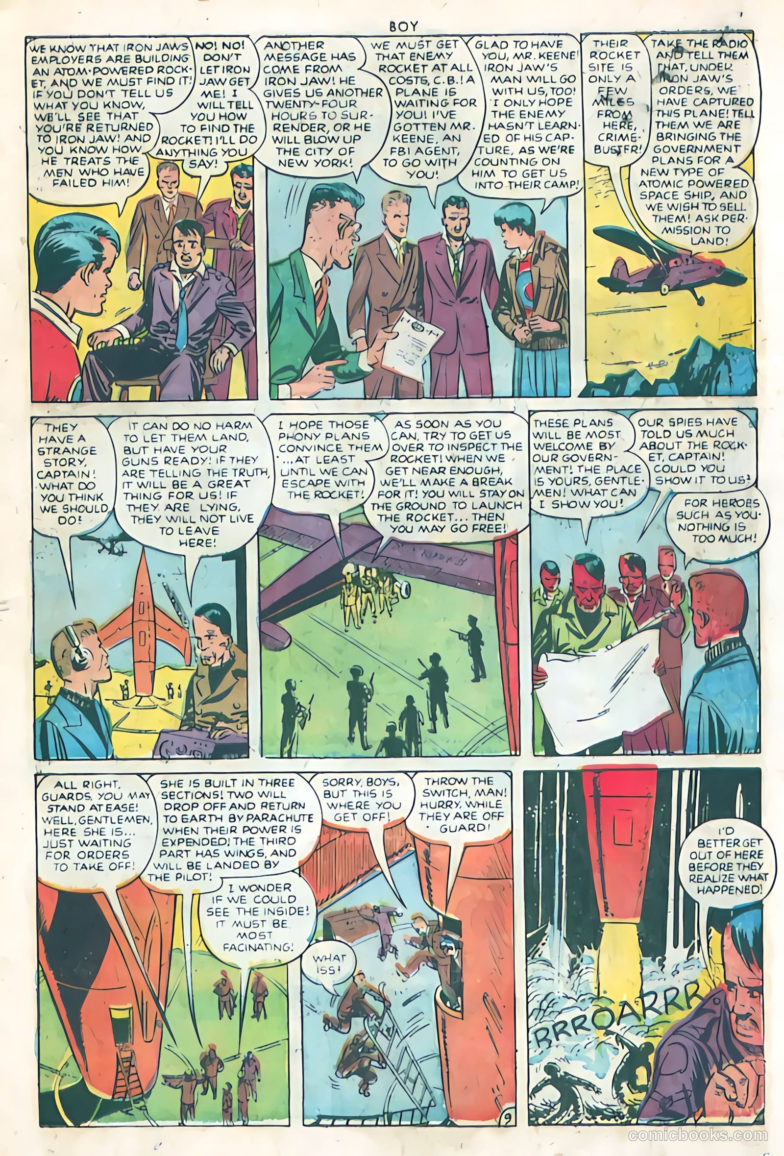 Boy Comics #75 (1950) — page 11 of 36