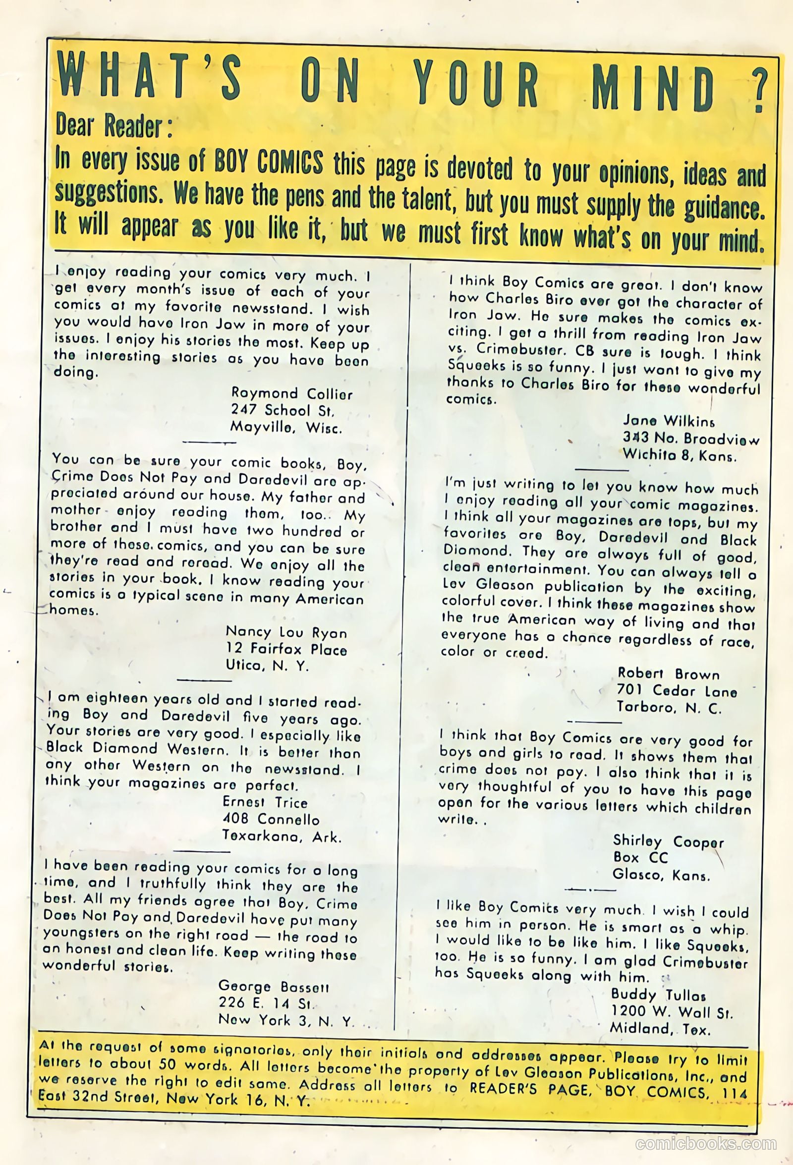 Boy Comics #75 (1950) — page 14 of 36
