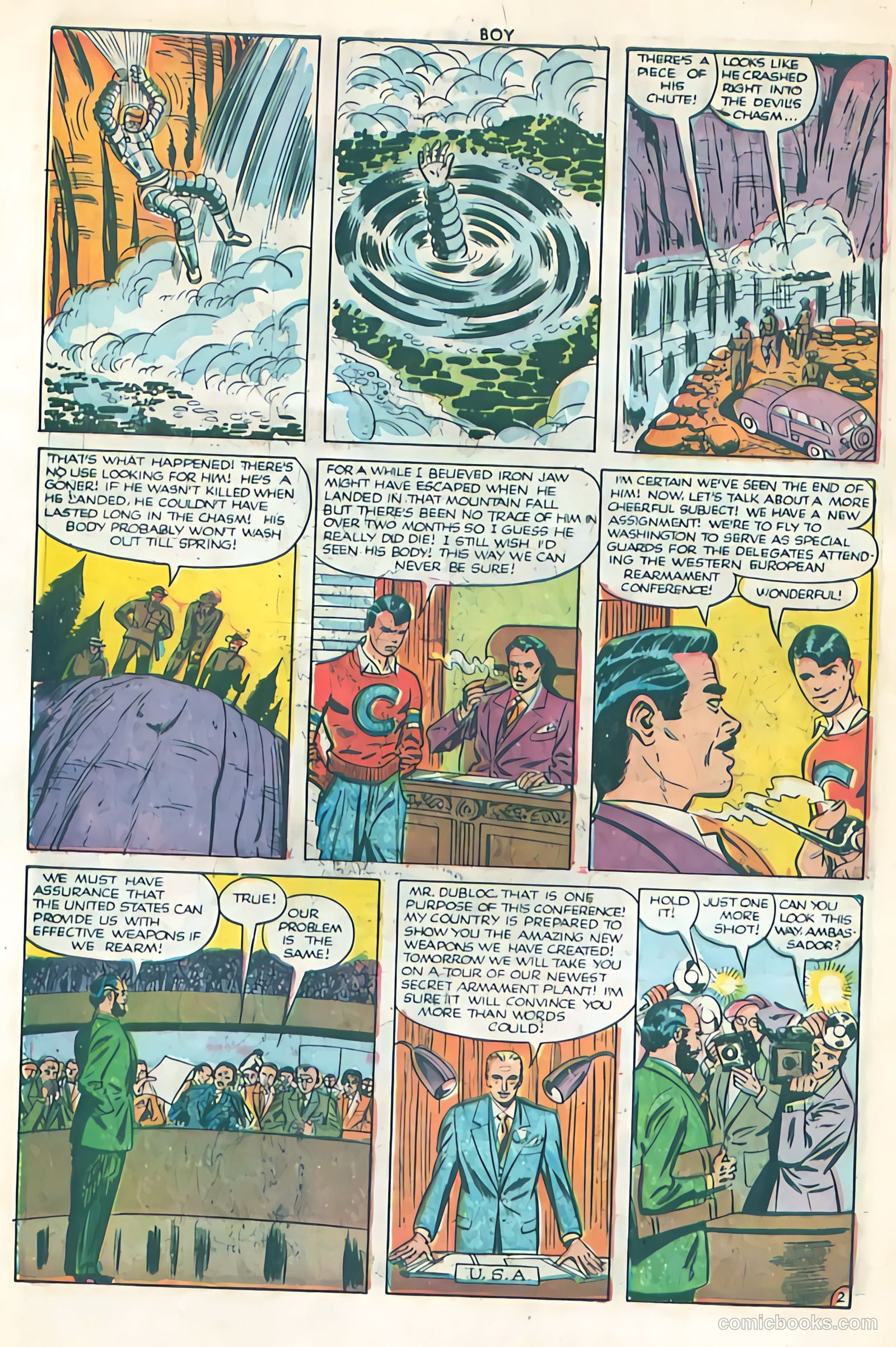 Boy Comics #75 (1950) — page 16 of 36
