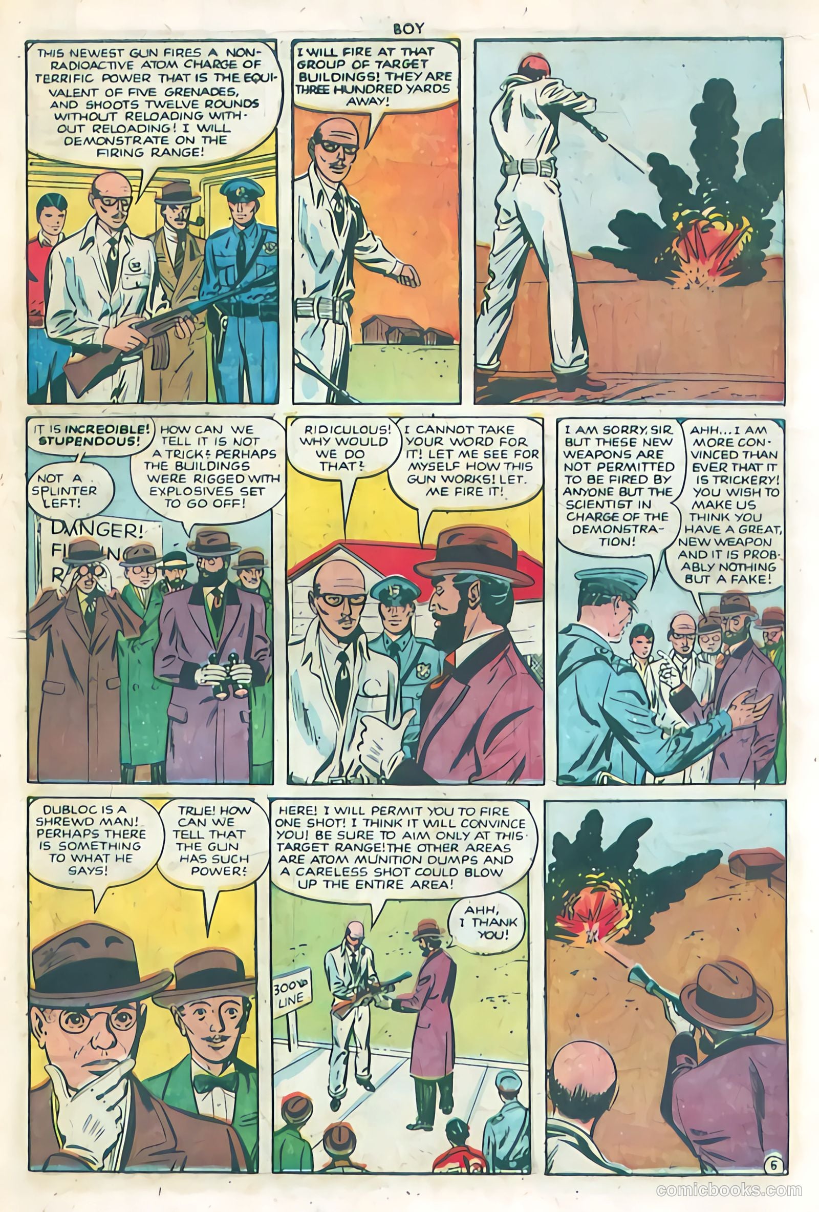 Boy Comics #75 (1950) — page 19 of 36