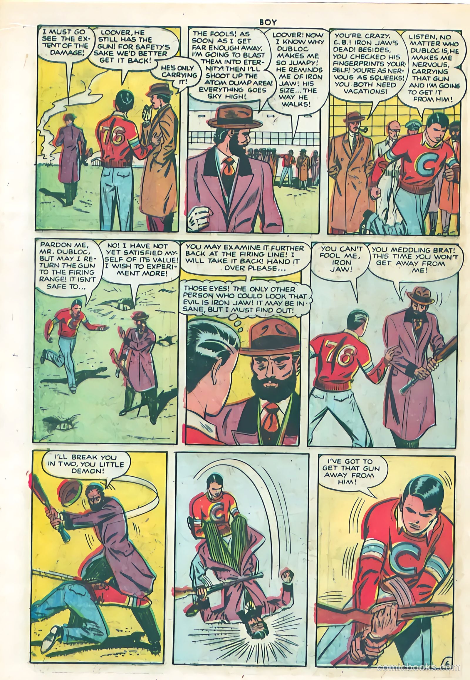 Boy Comics #75 (1950) — page 20 of 36