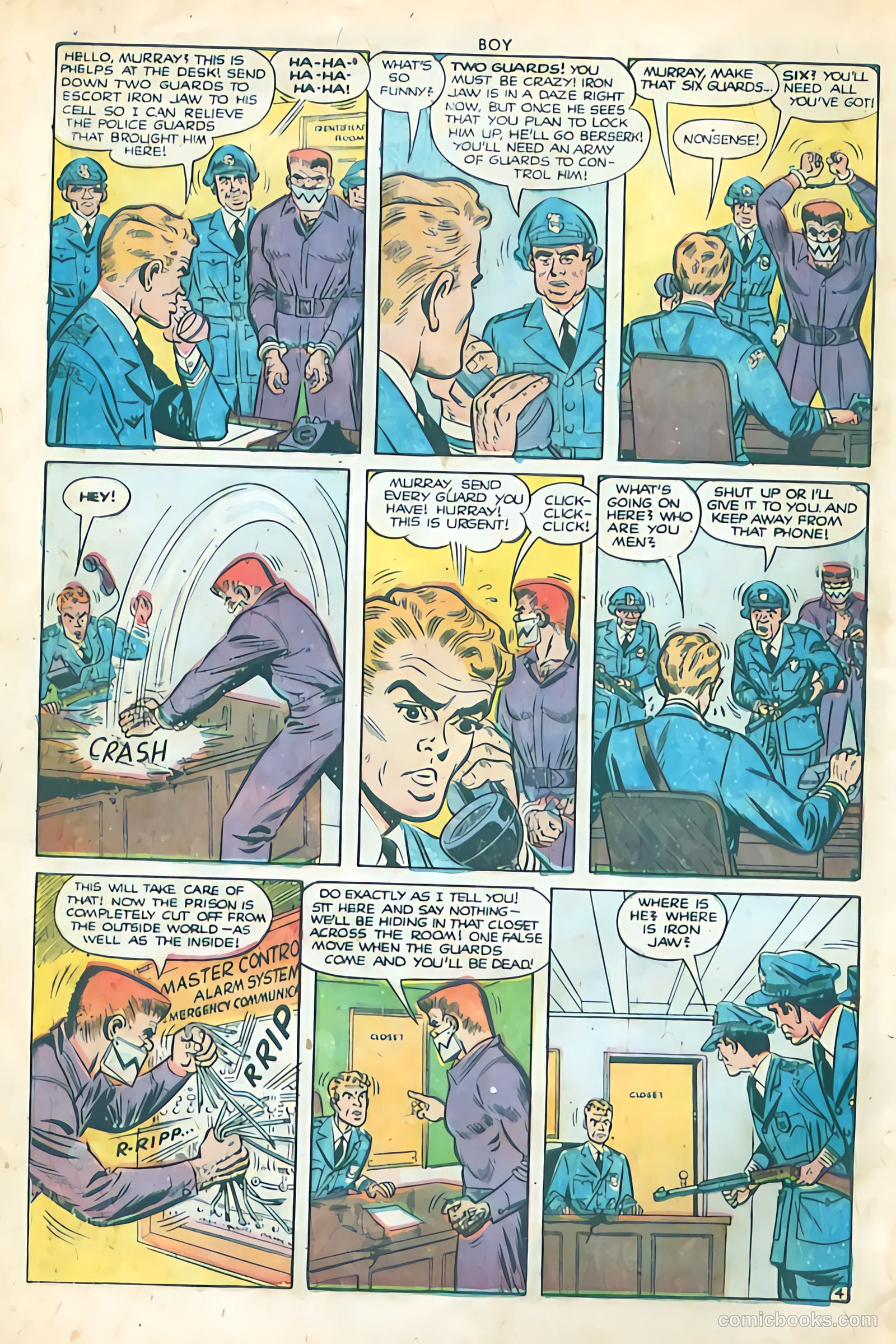 Boy Comics #69 (1950) — page 6 of 52