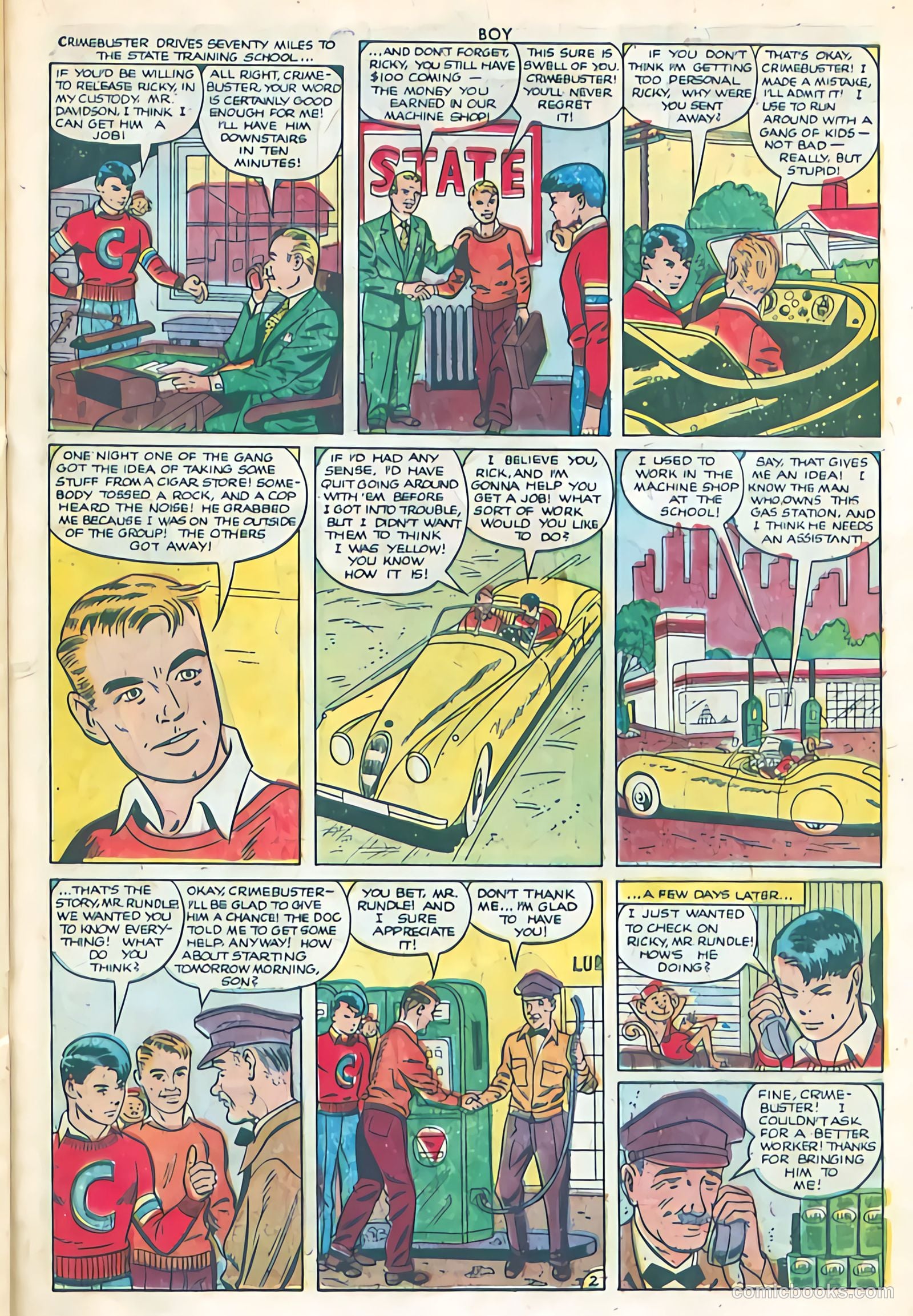 Boy Comics #69 (1950) — page 31 of 52