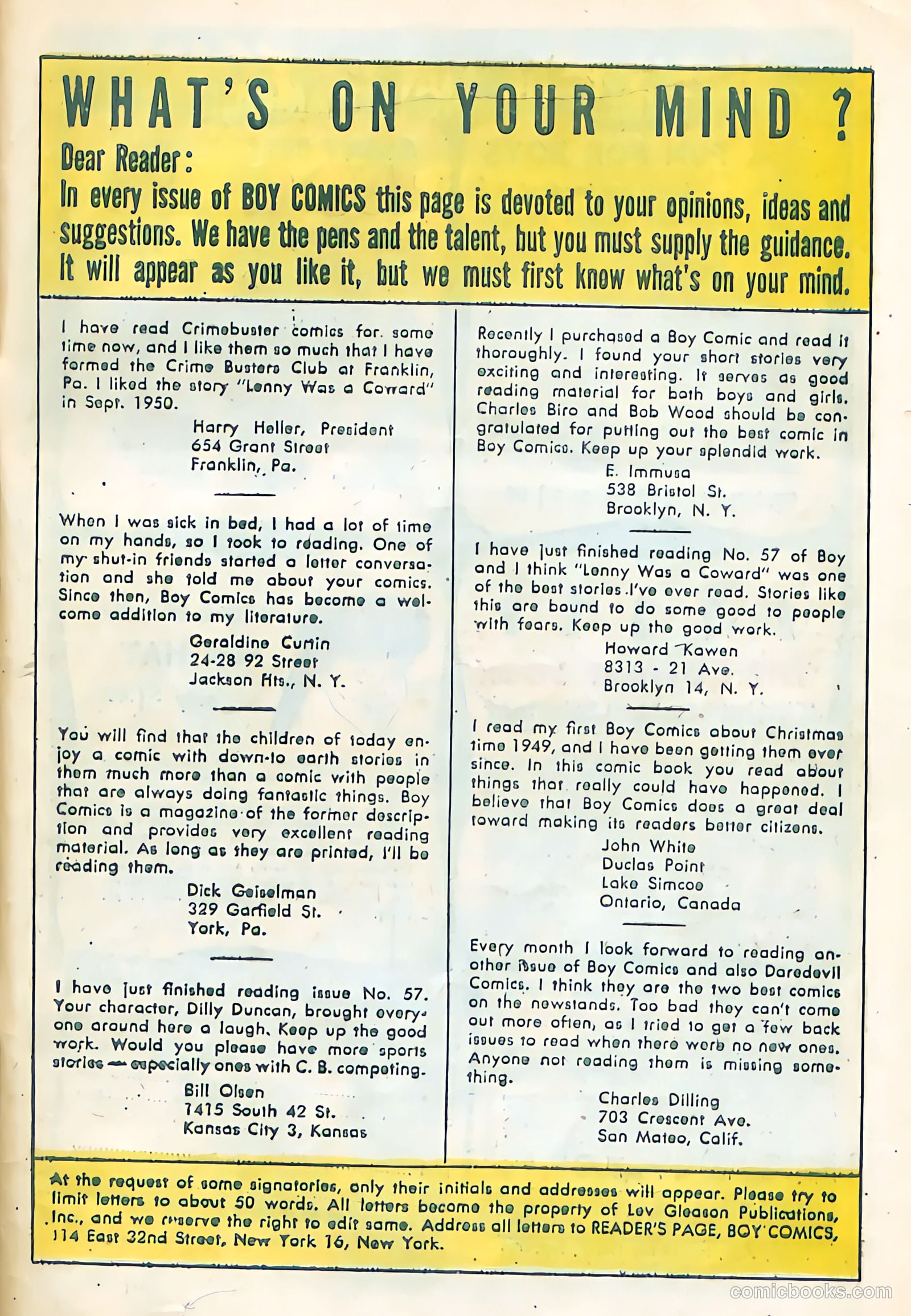 Boy Comics #69 (1950) — page 45 of 52