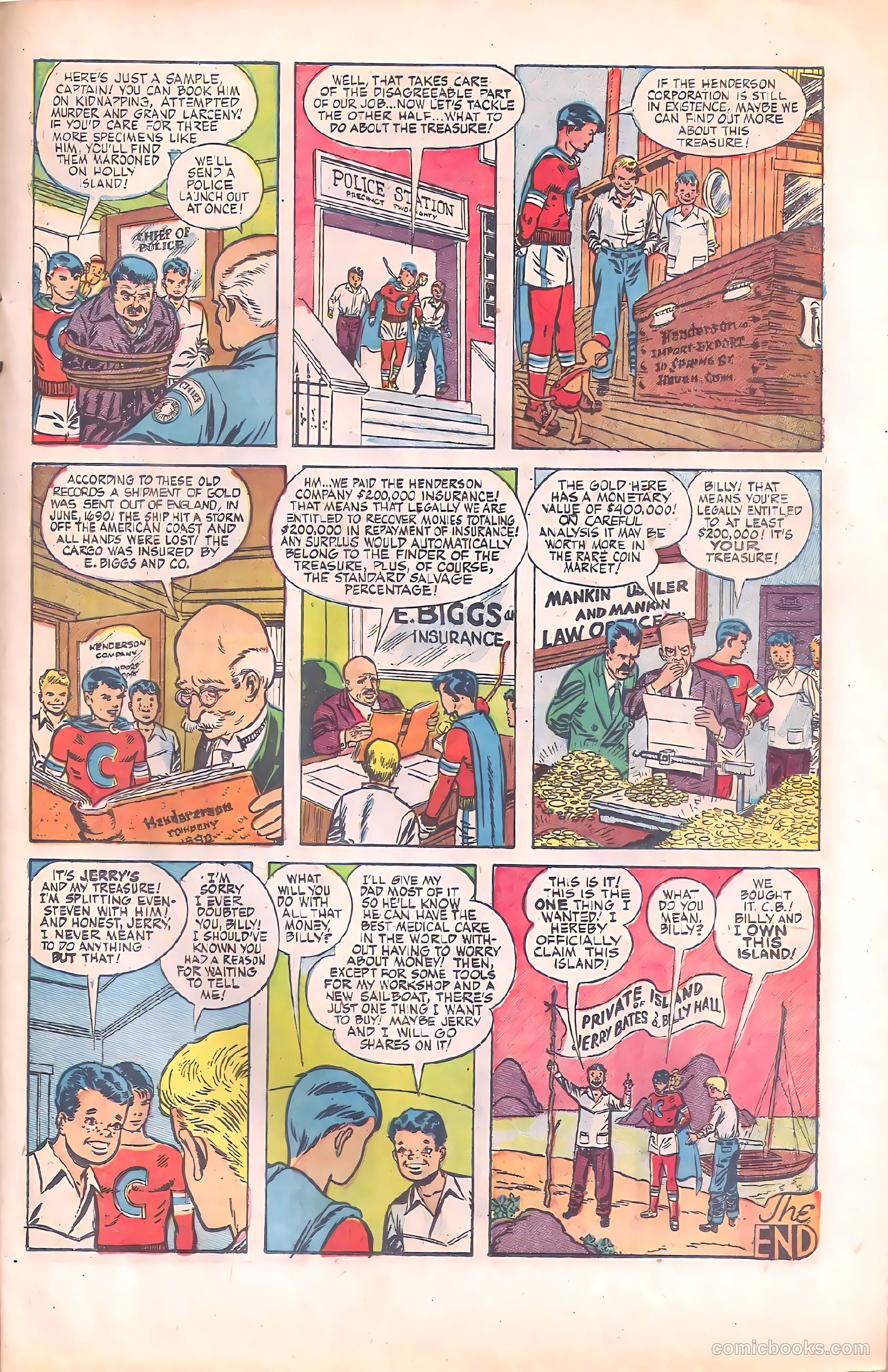 Boy Comics #56 (1950) — page 19 of 52