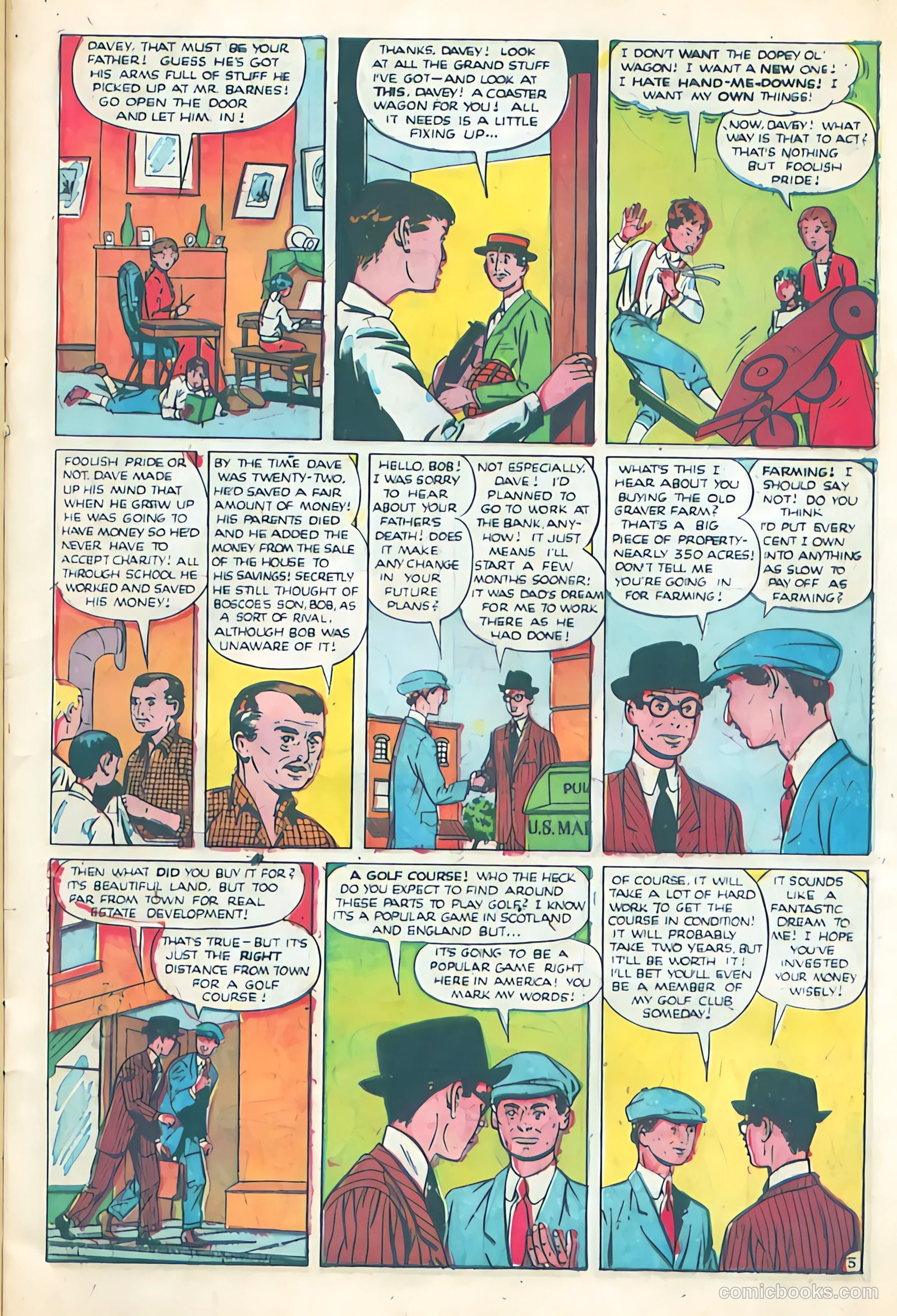 Boy Comics #54 (1950) — page 21 of 52