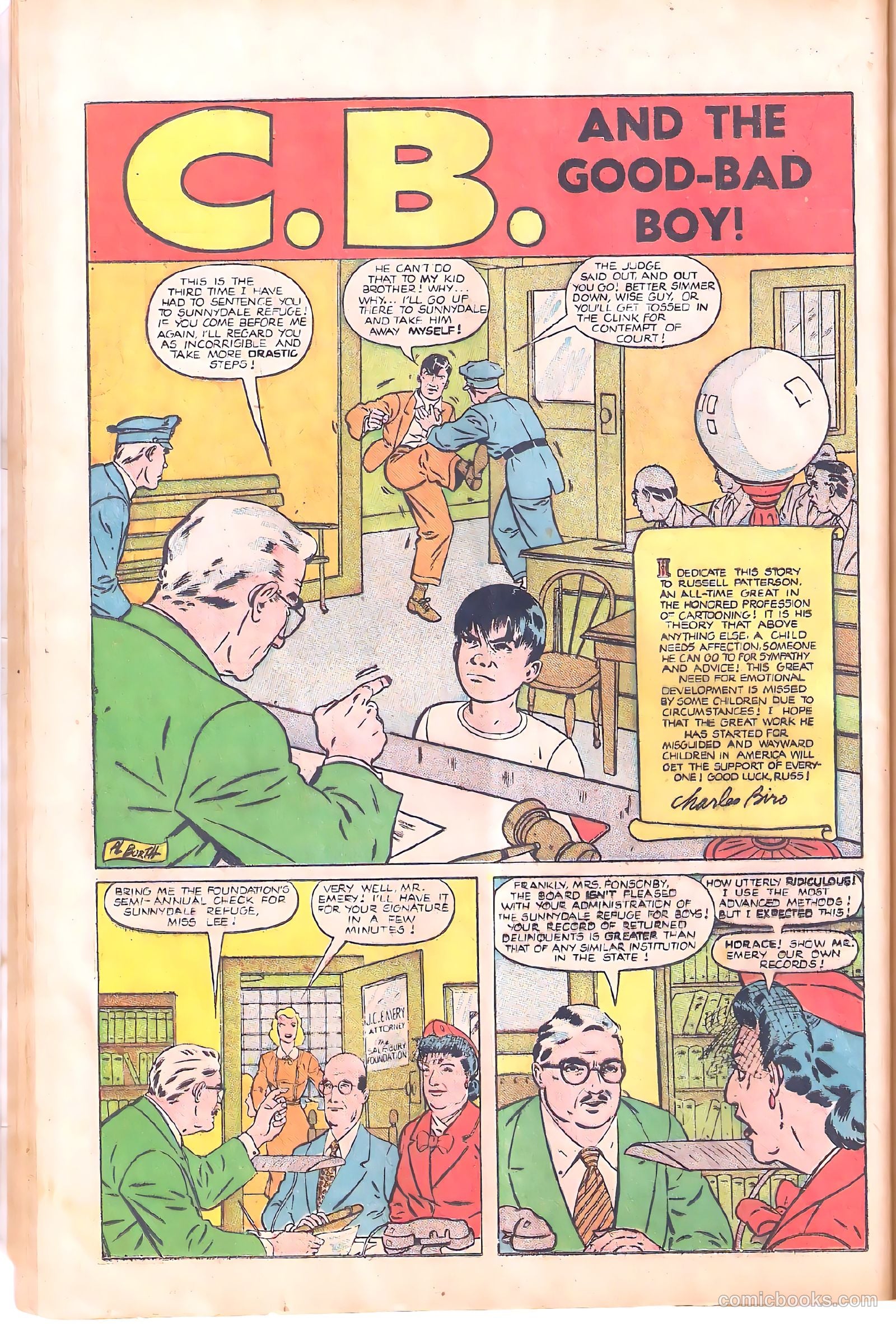 Boy Comics #49 (1950) — page 32 of 52