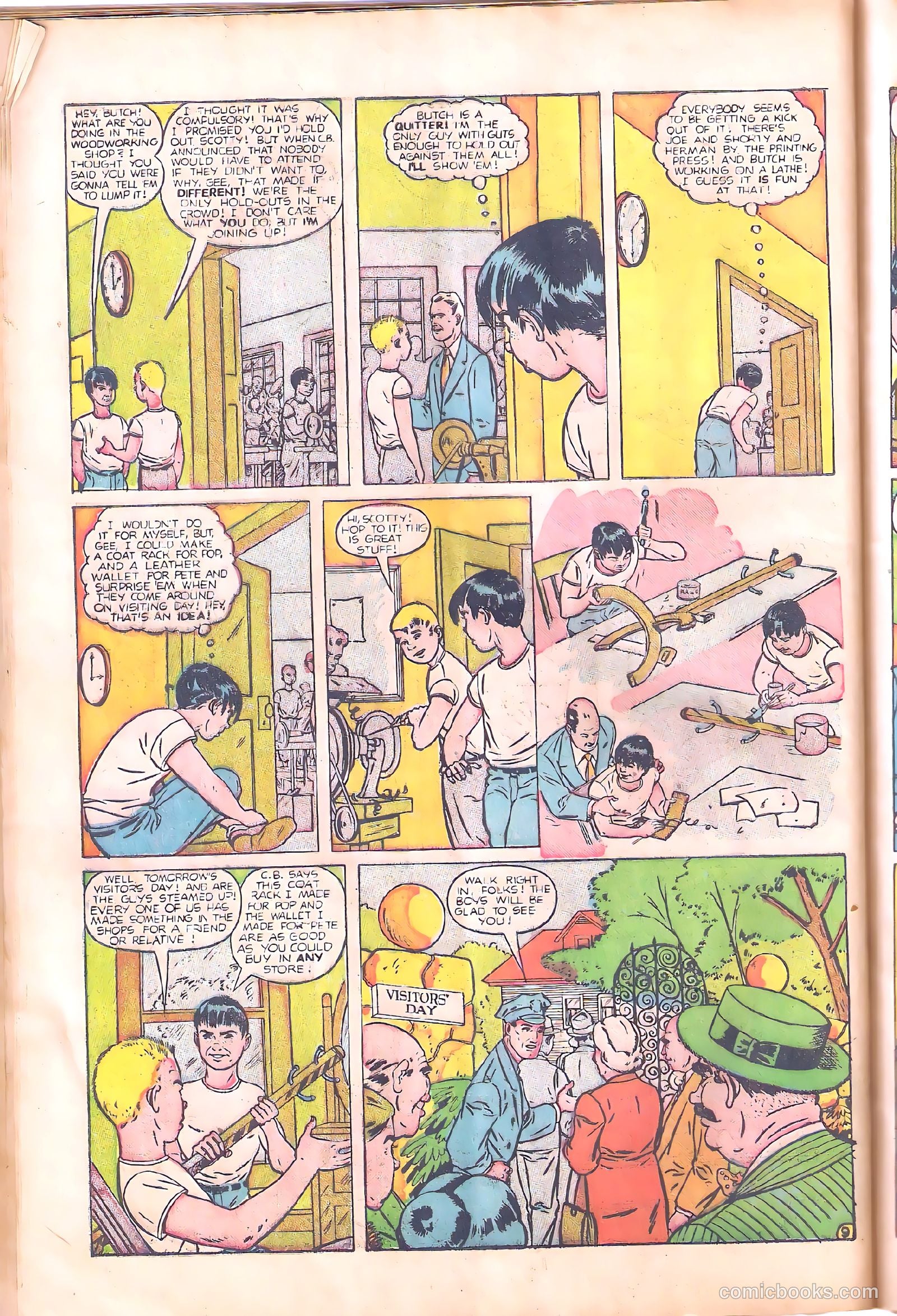 Boy Comics #49 (1950) — page 40 of 52