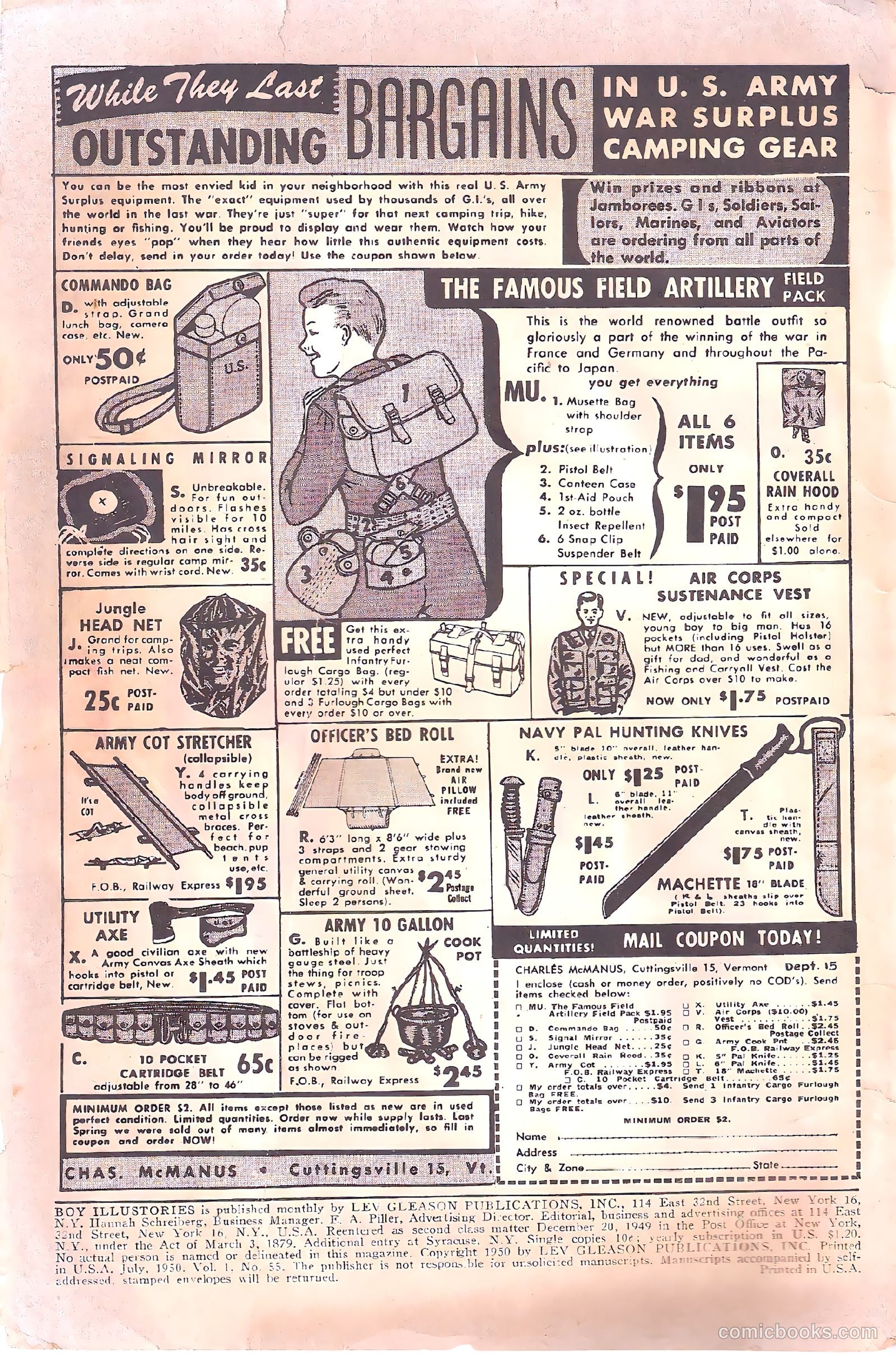 Boy Comics #55 (1950) — page 2 of 52
