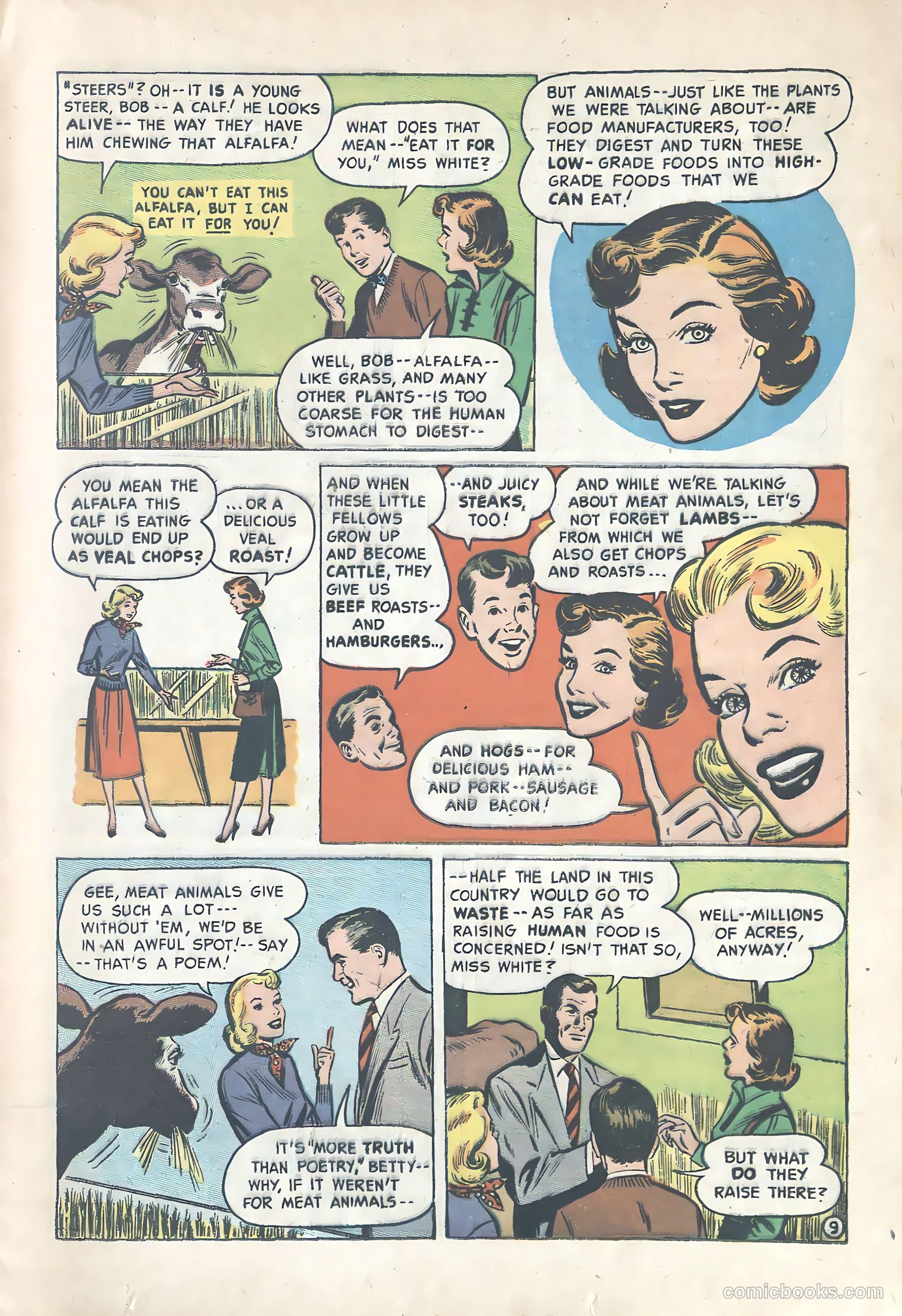 Eat Right to Win #nn (1952) — page 9 of 16