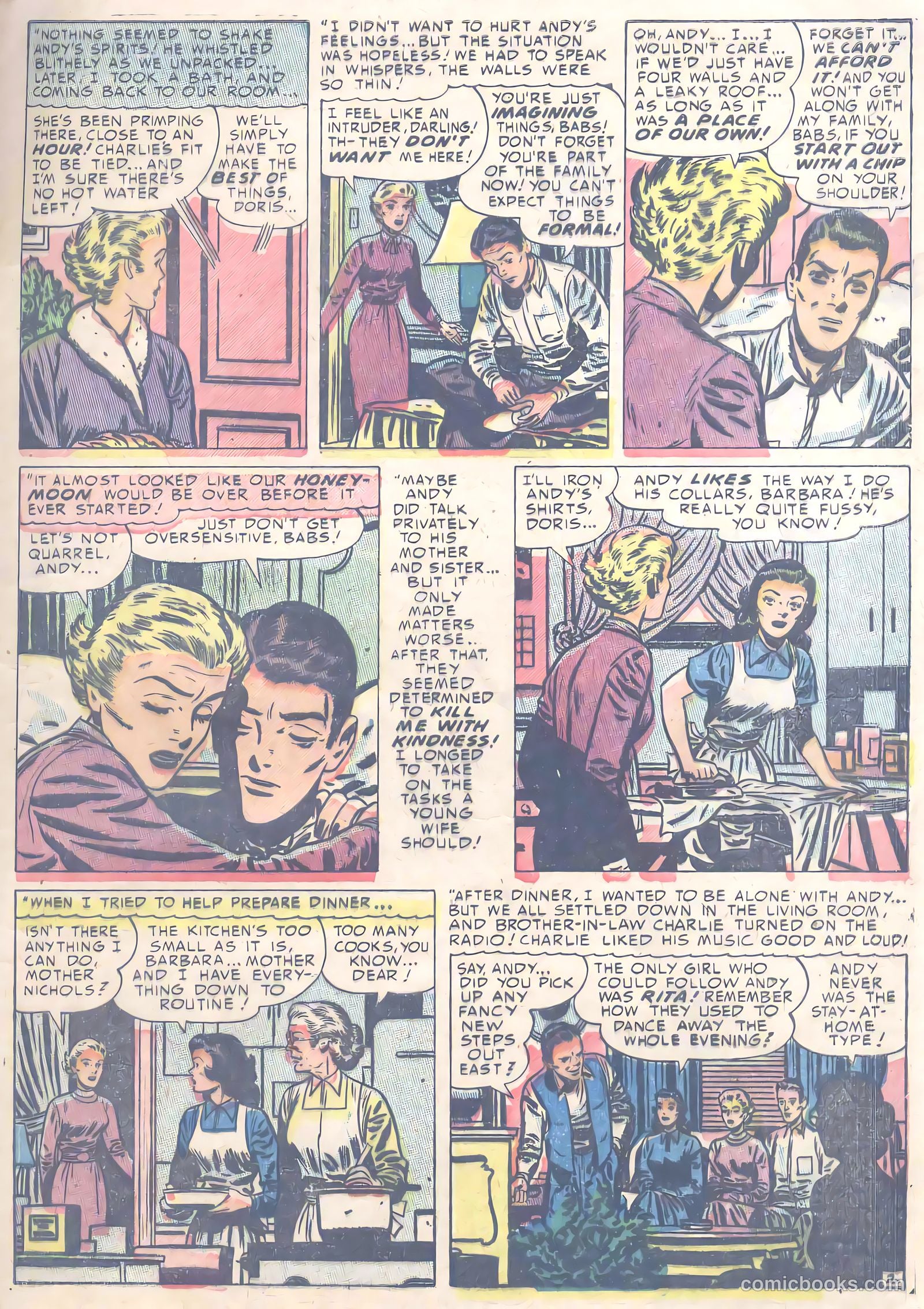 Young Romance #49 (1953) — page 15 of 44