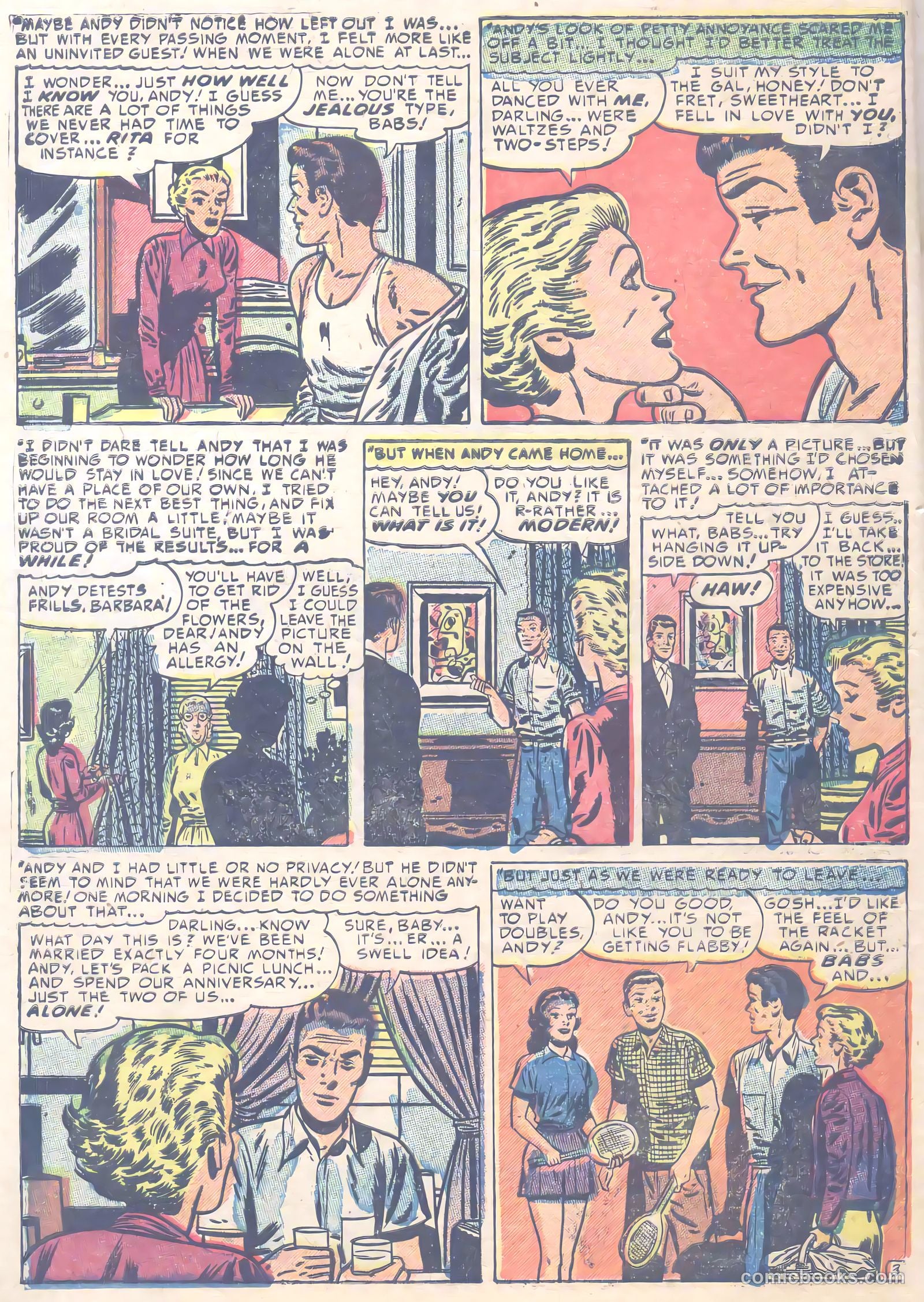 Young Romance #49 (1953) — page 16 of 44