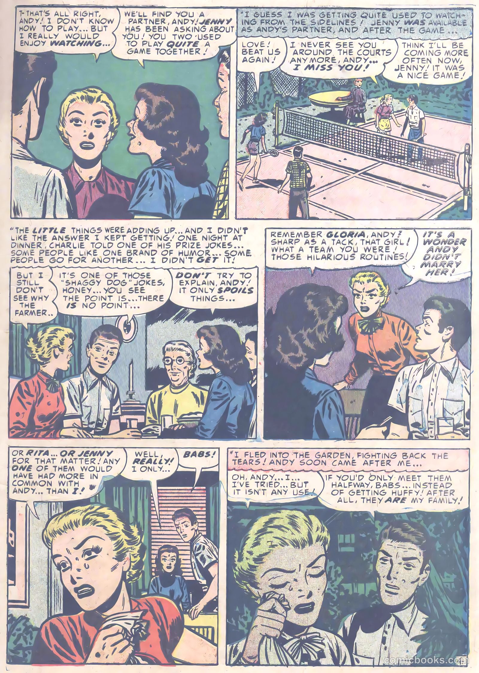 Young Romance #49 (1953) — page 17 of 44