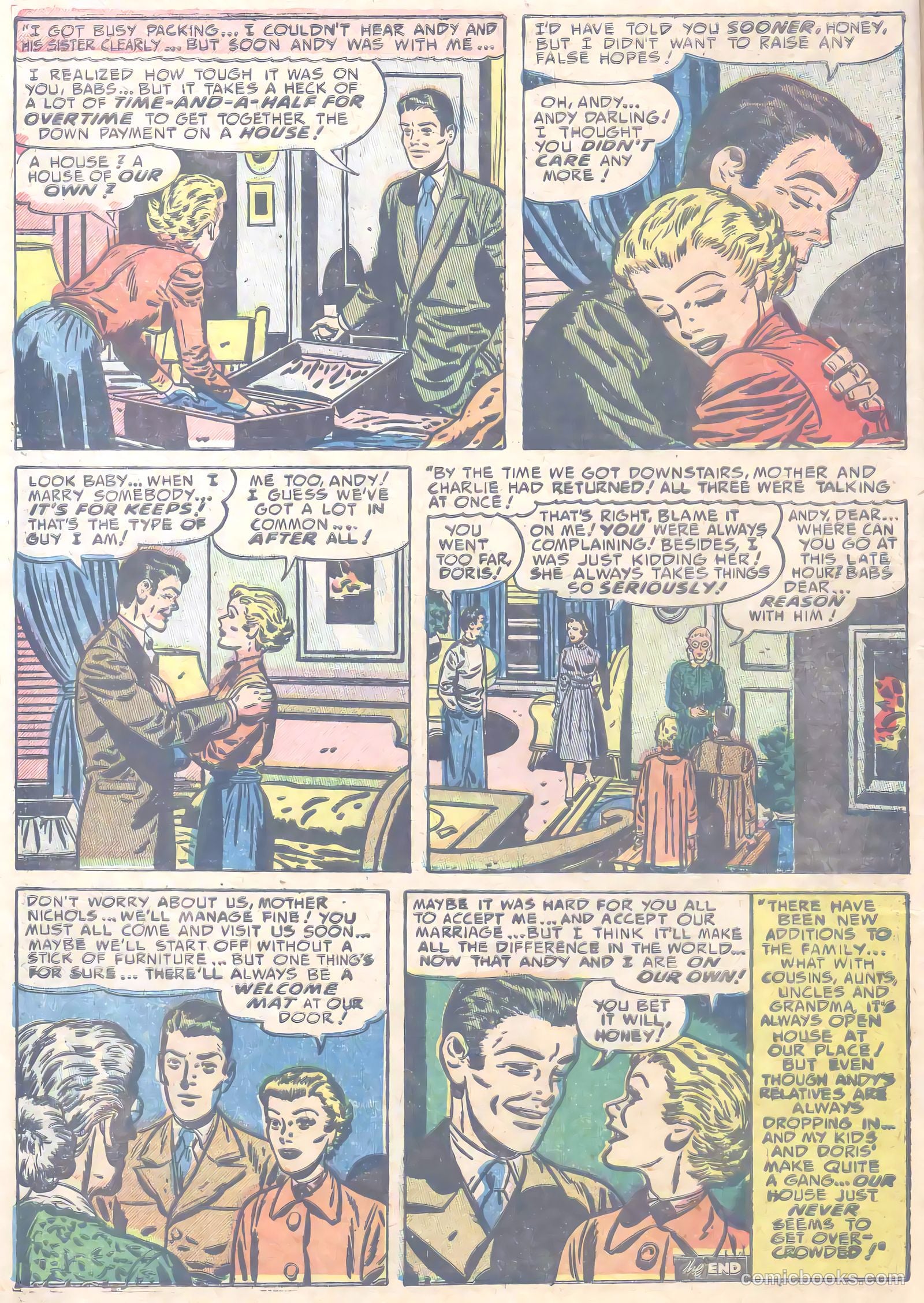 Young Romance #49 (1953) — page 20 of 44