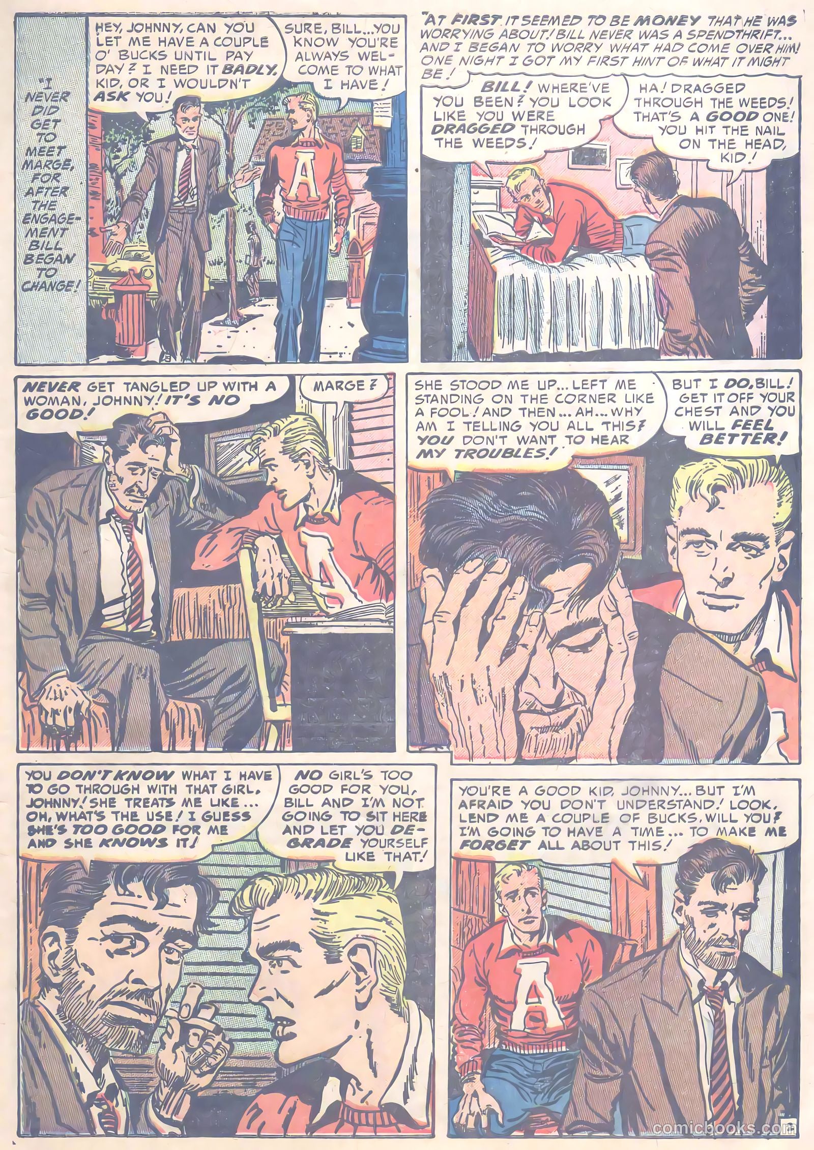 Young Romance #49 (1953) — page 23 of 44