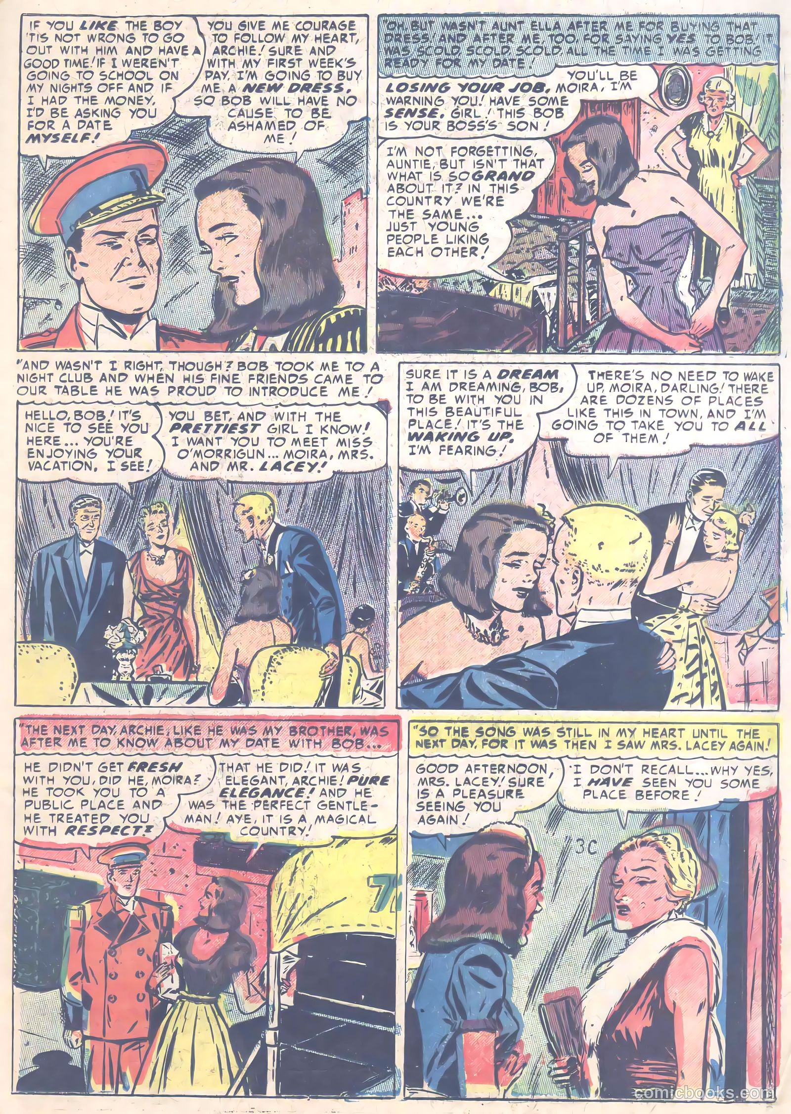 Young Romance #49 (1953) — page 37 of 44