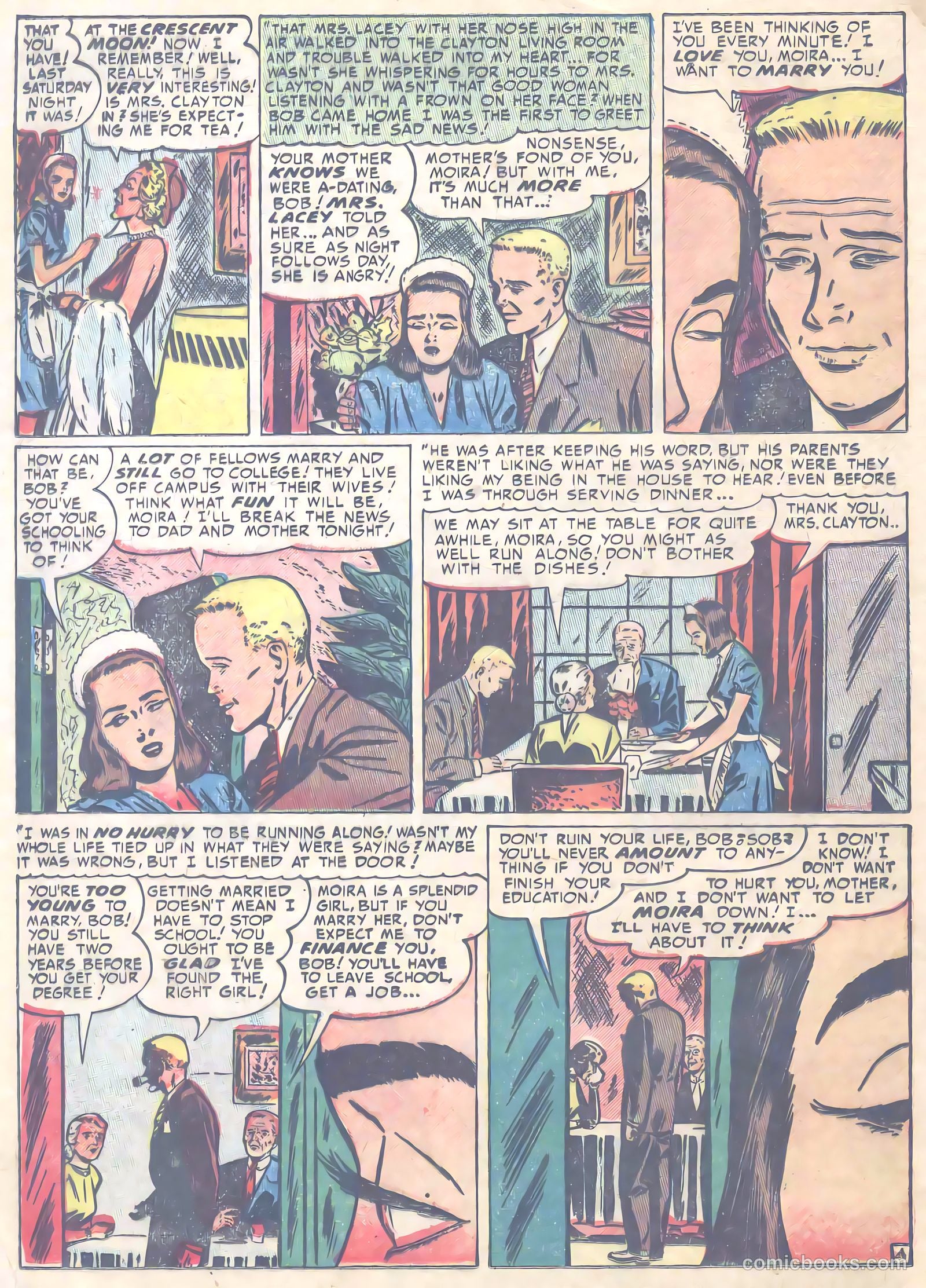 Young Romance #49 (1953) — page 38 of 44