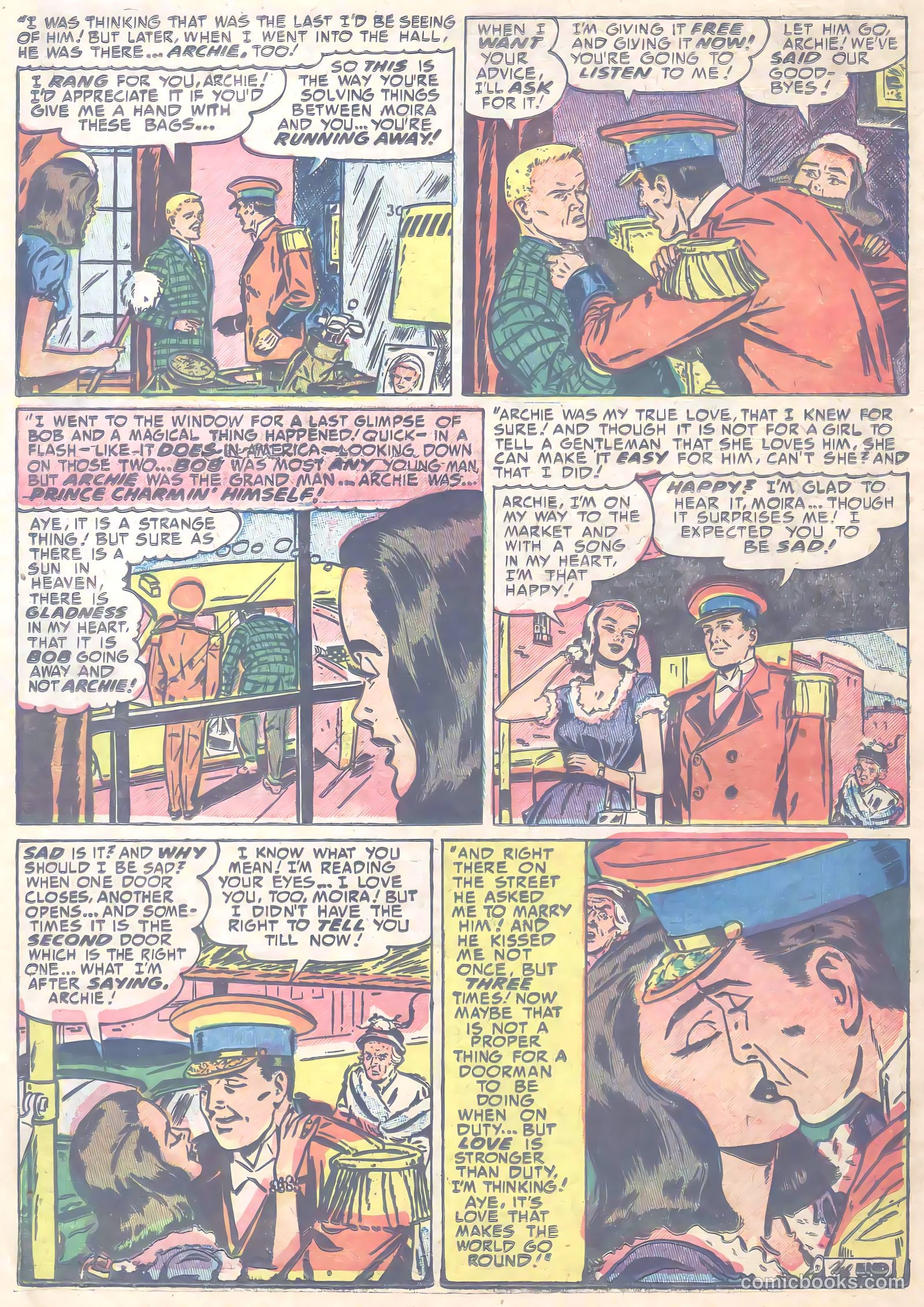 Young Romance #49 (1953) — page 40 of 44