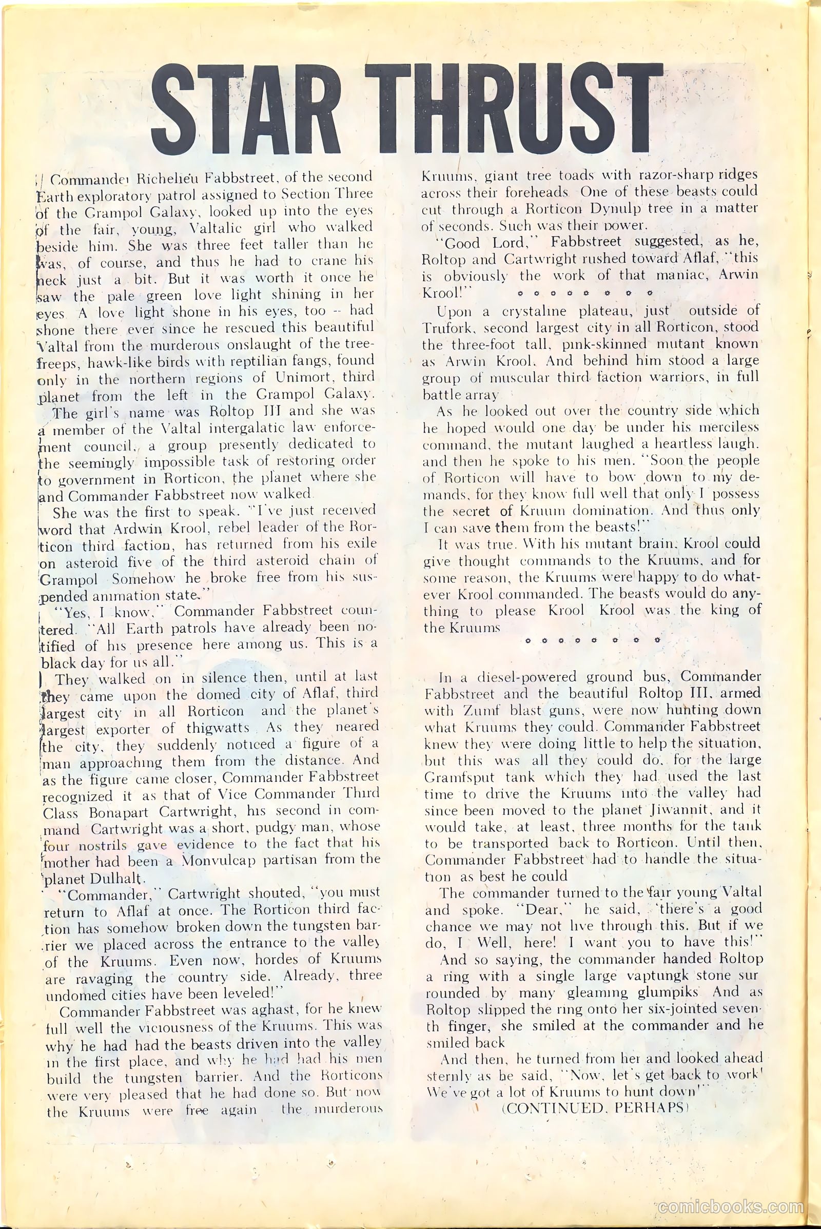 Outer Space #26 (1958) — page 14 of 36