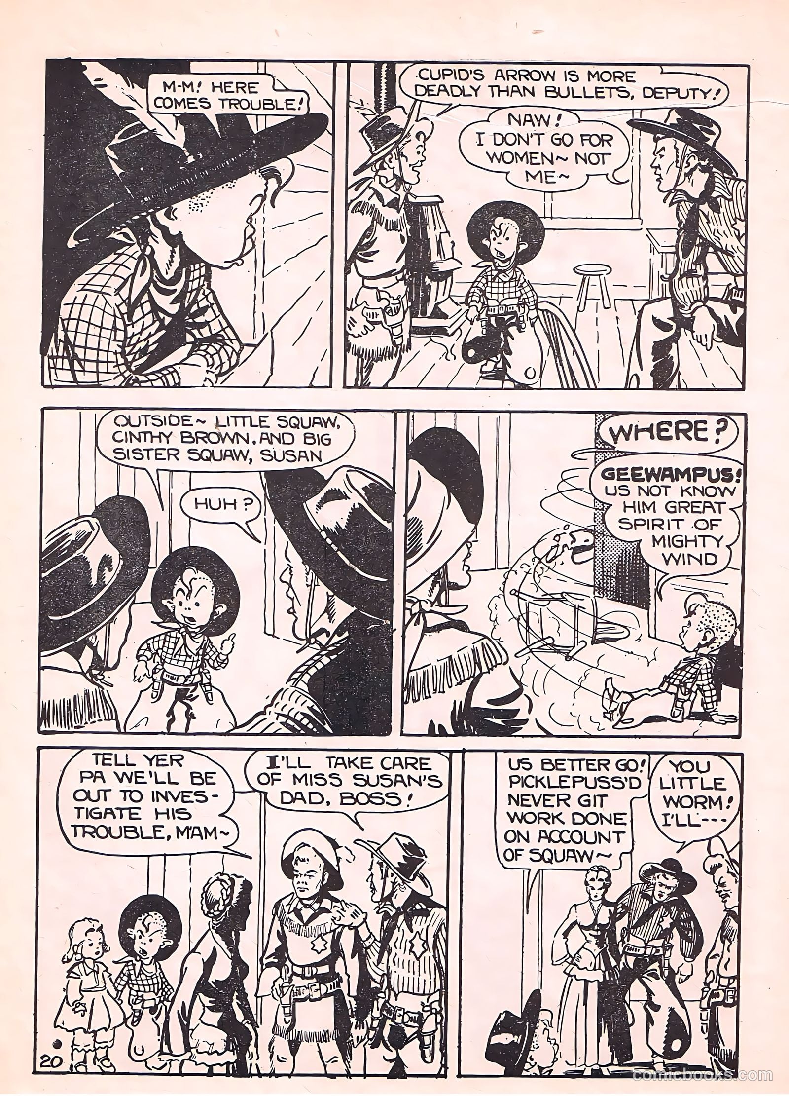 Broncho Bill v1 #17 — page 20 of 28
