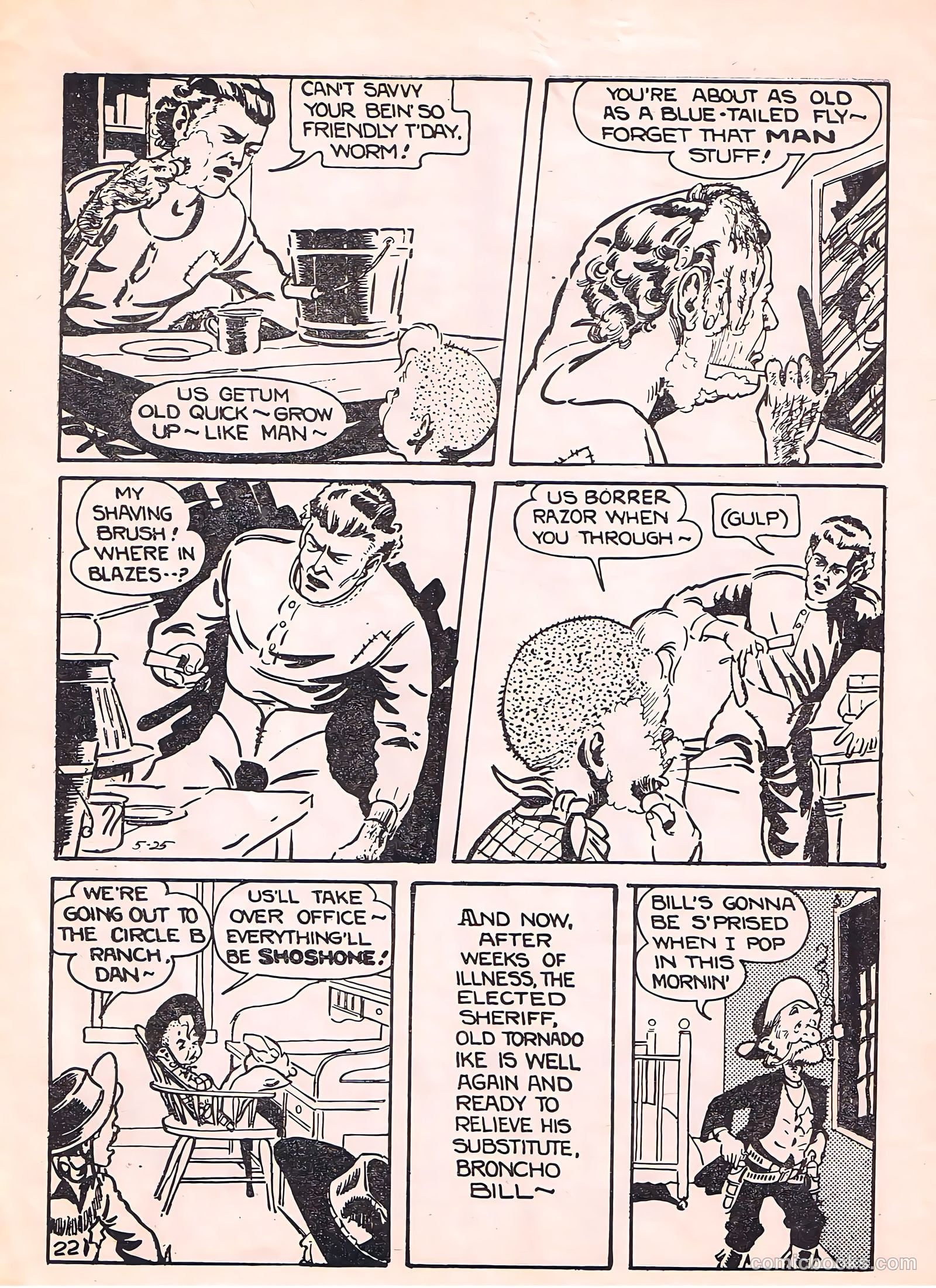 Broncho Bill v1 #17 — page 22 of 28