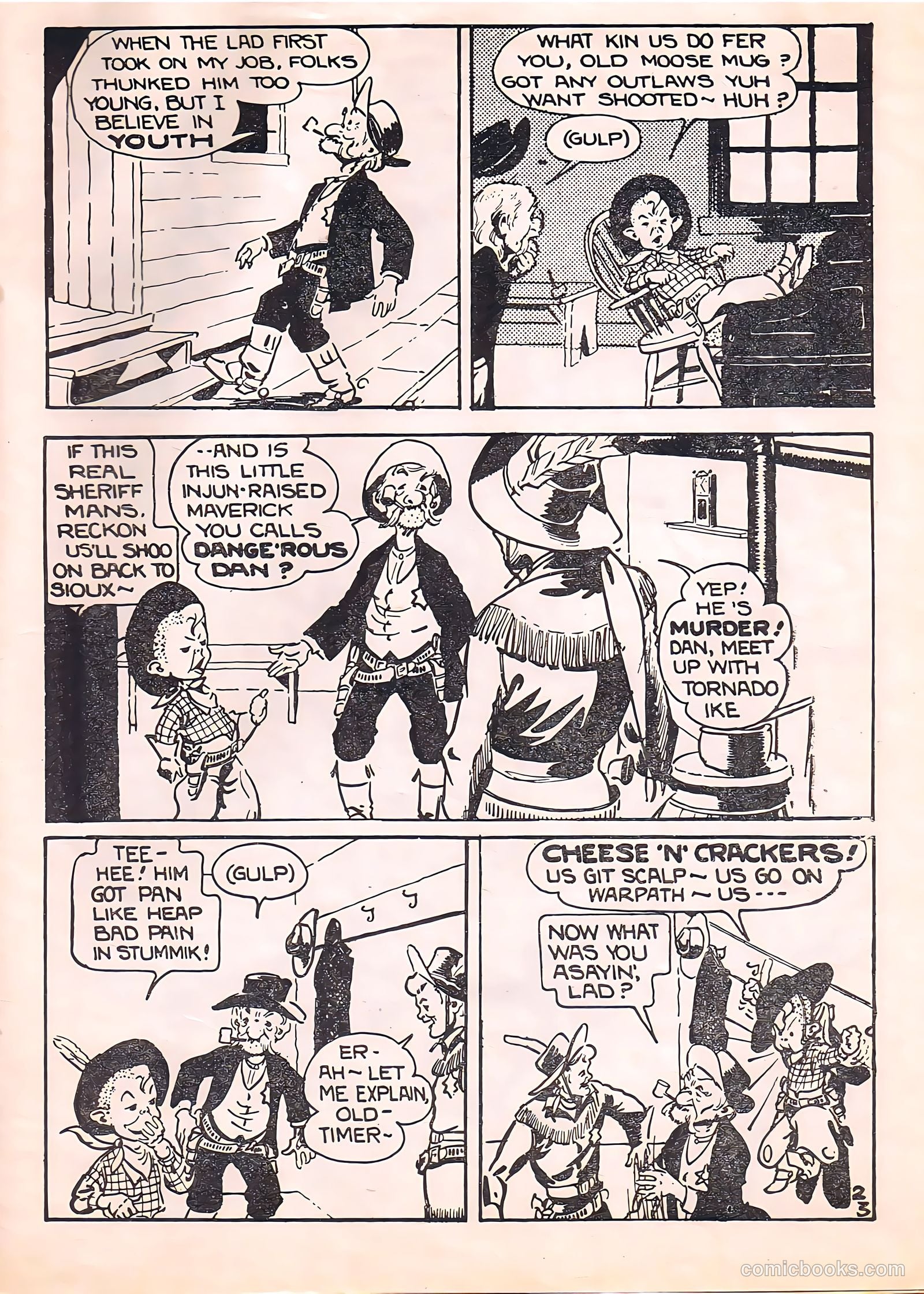 Broncho Bill v1 #17 — page 23 of 28