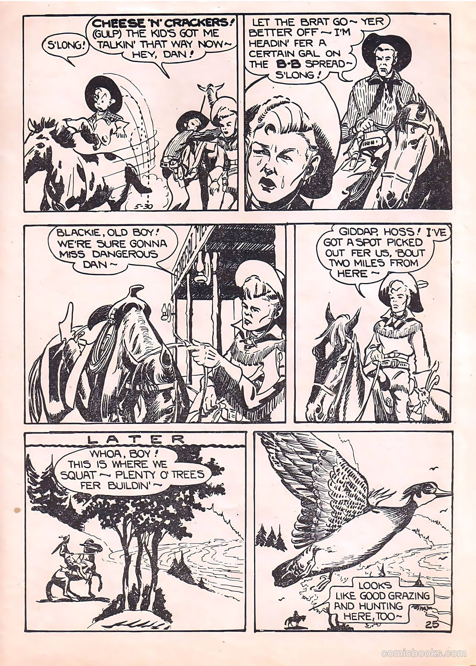 Broncho Bill v1 #17 — page 25 of 28
