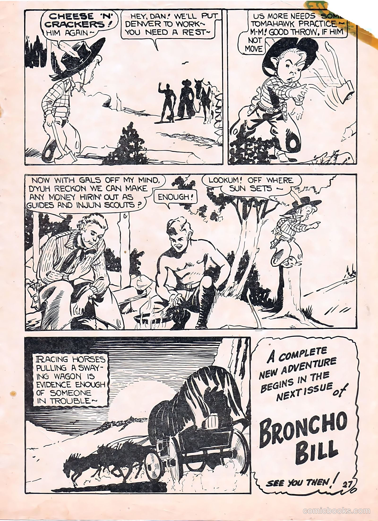 Broncho Bill v1 #17 — page 27 of 28