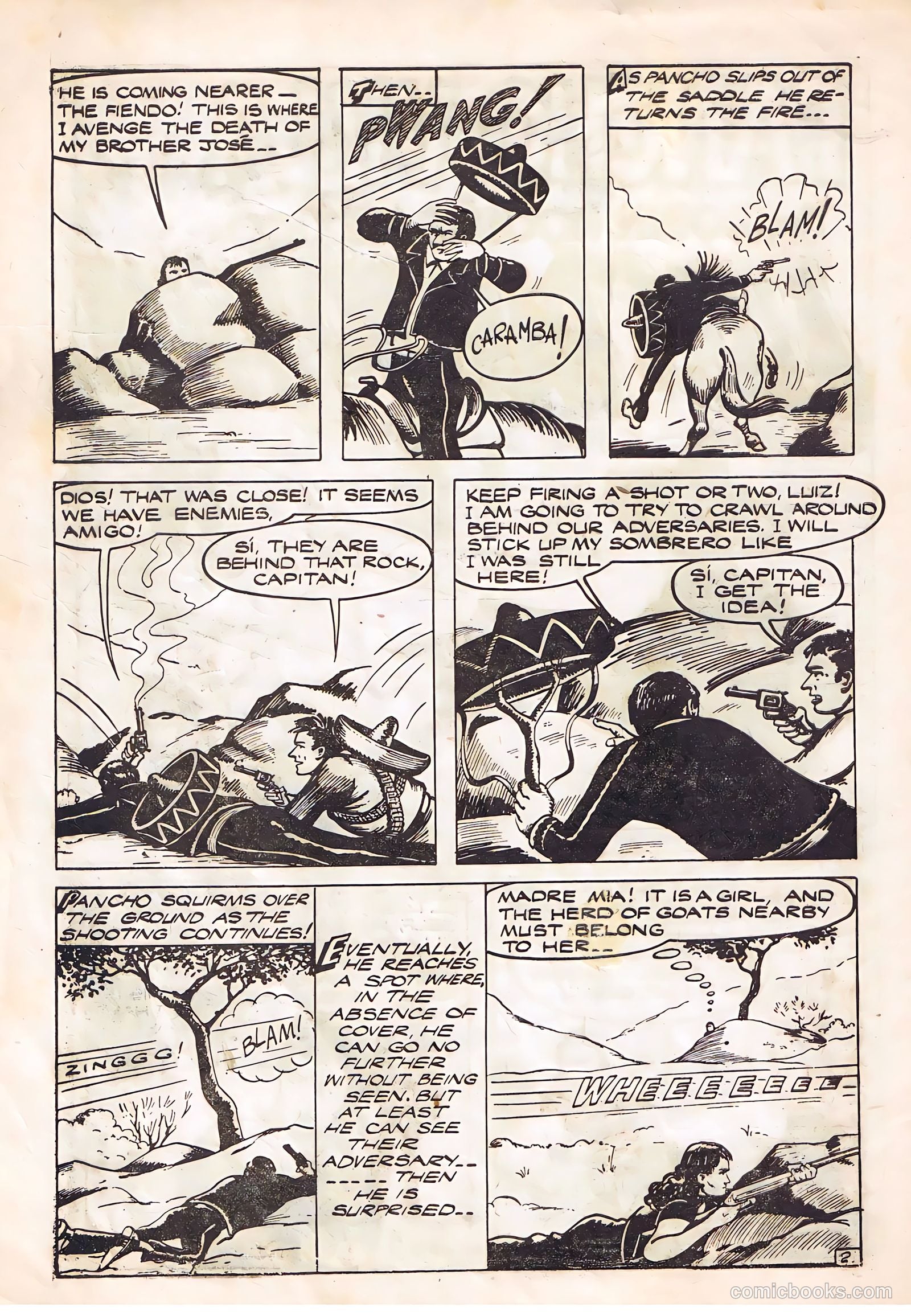 Pancho Villa #10 (1950) — page 4 of 28