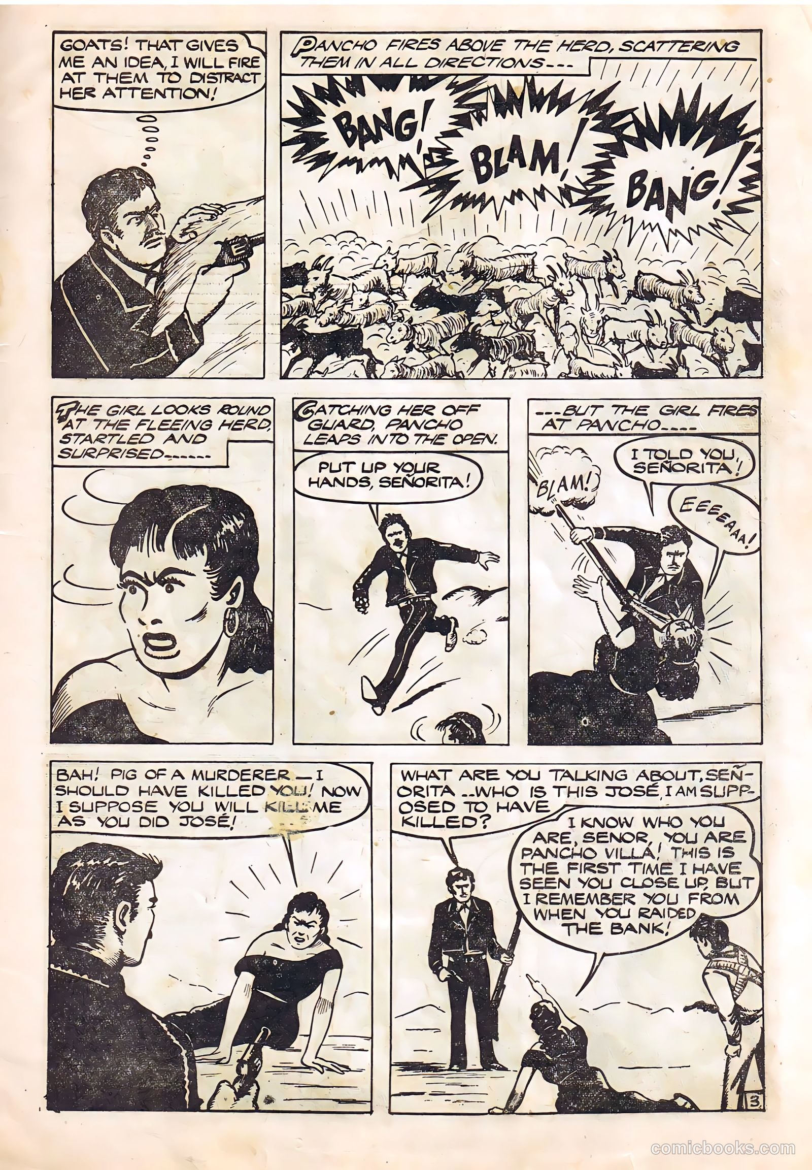 Pancho Villa #10 (1950) — page 5 of 28