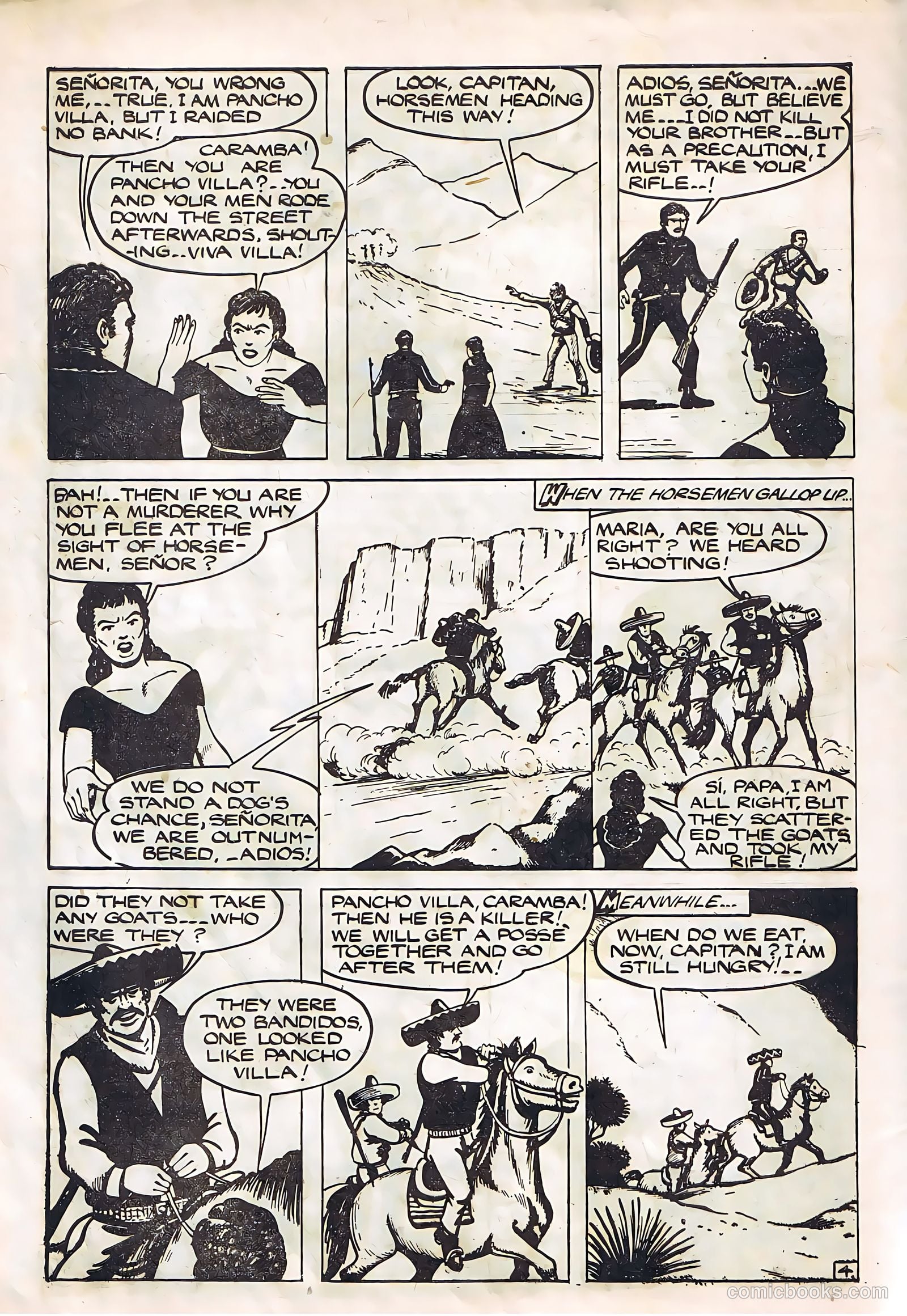 Pancho Villa #10 (1950) — page 6 of 28