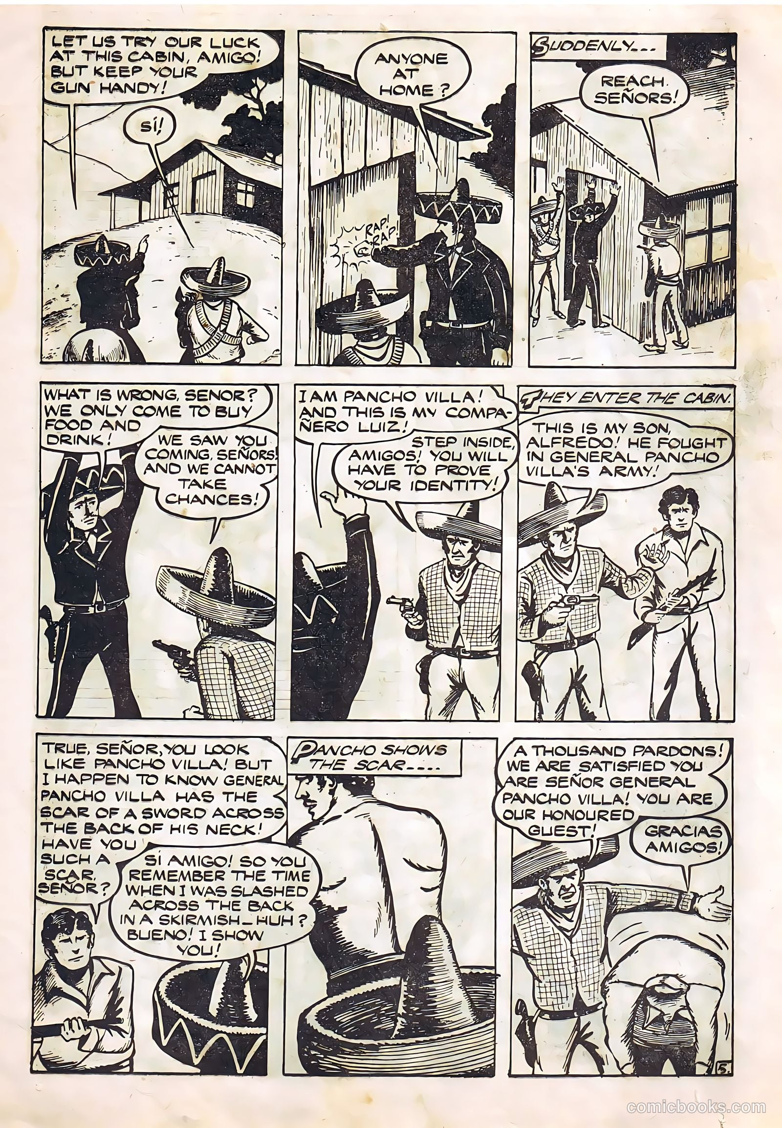 Pancho Villa #10 (1950) — page 7 of 28