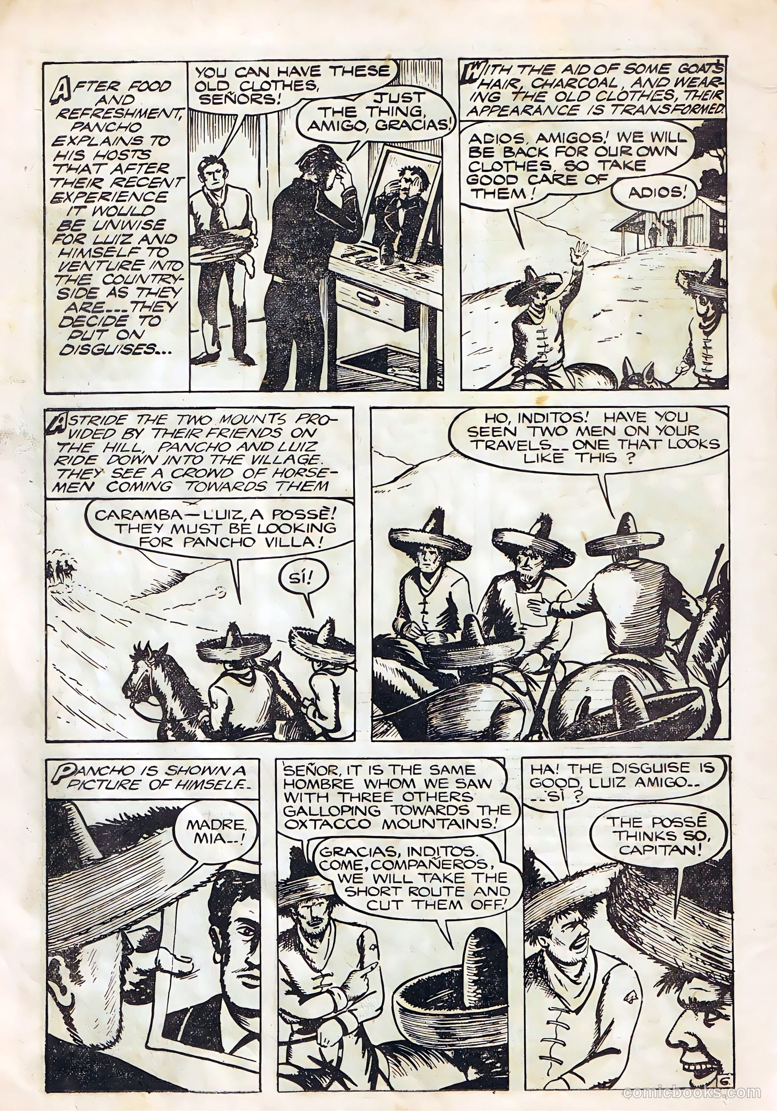 Pancho Villa #10 (1950) — page 8 of 28