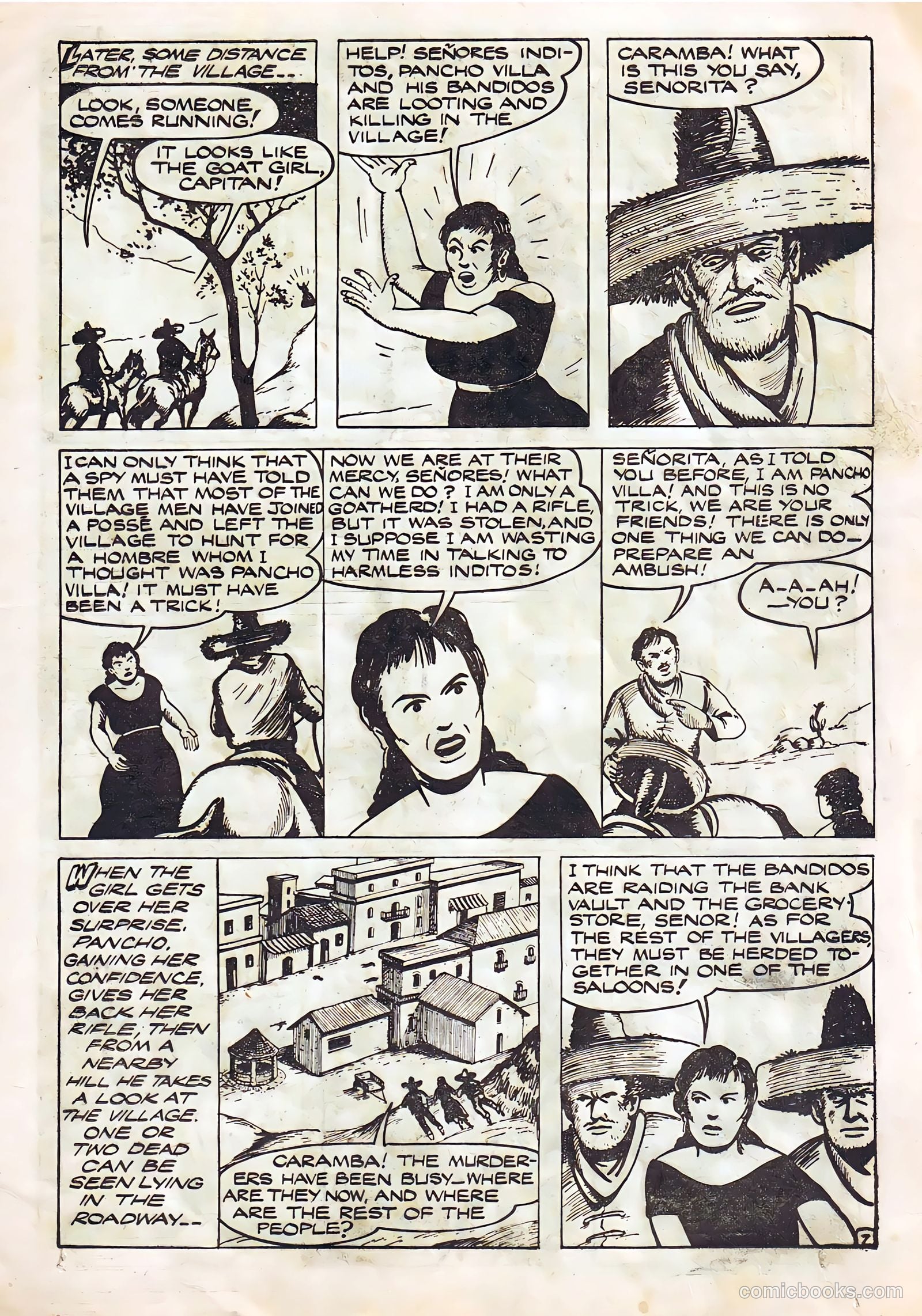 Pancho Villa #10 (1950) — page 9 of 28