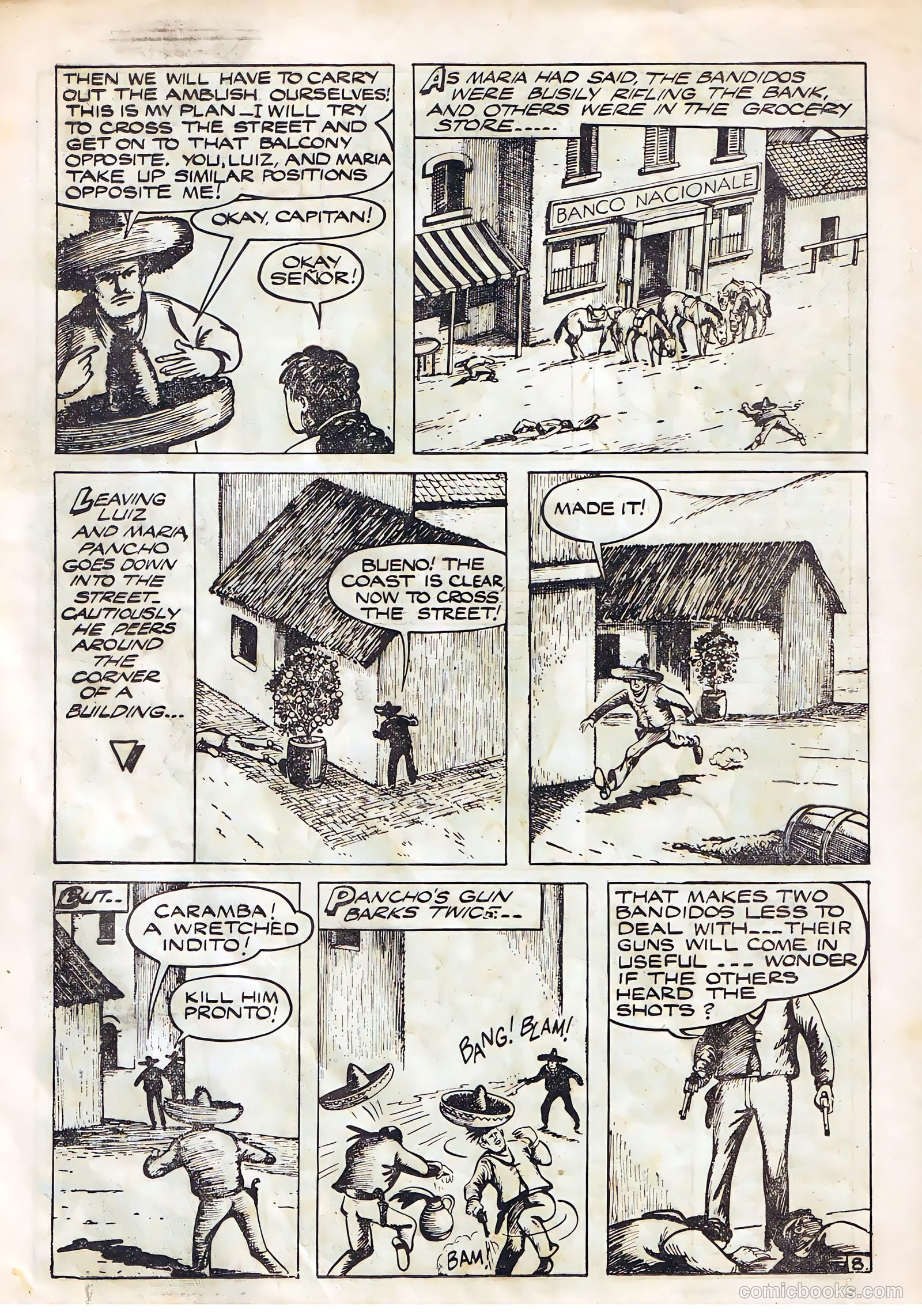 Pancho Villa #10 (1950) — page 10 of 28