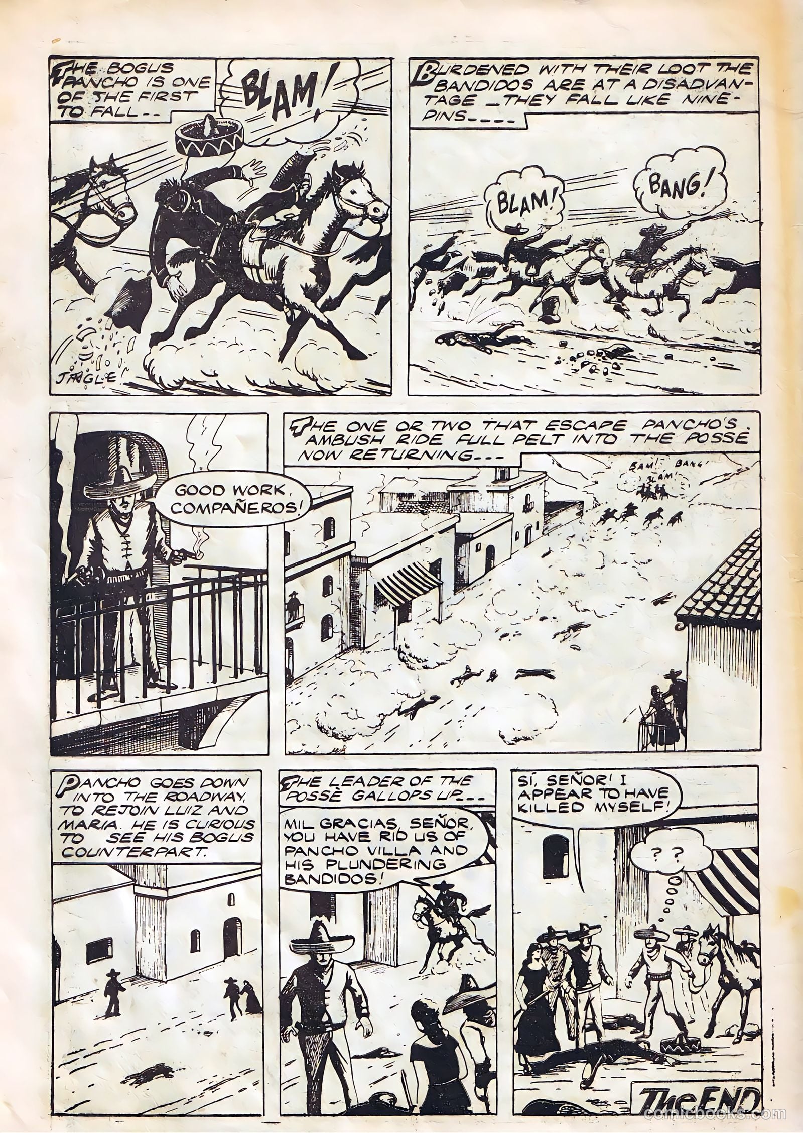 Pancho Villa #10 (1950) — page 12 of 28