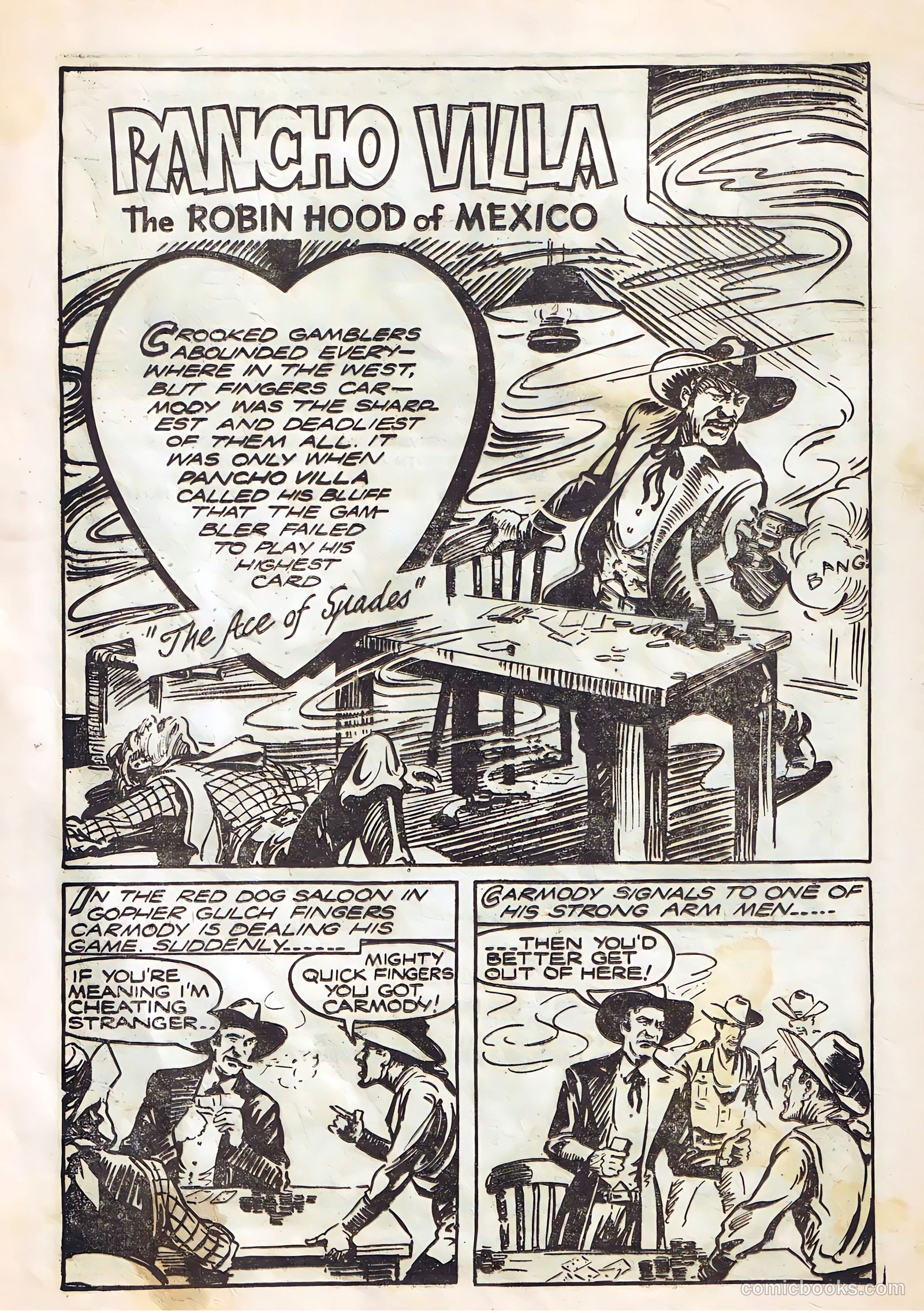 Pancho Villa #10 (1950) — page 16 of 28