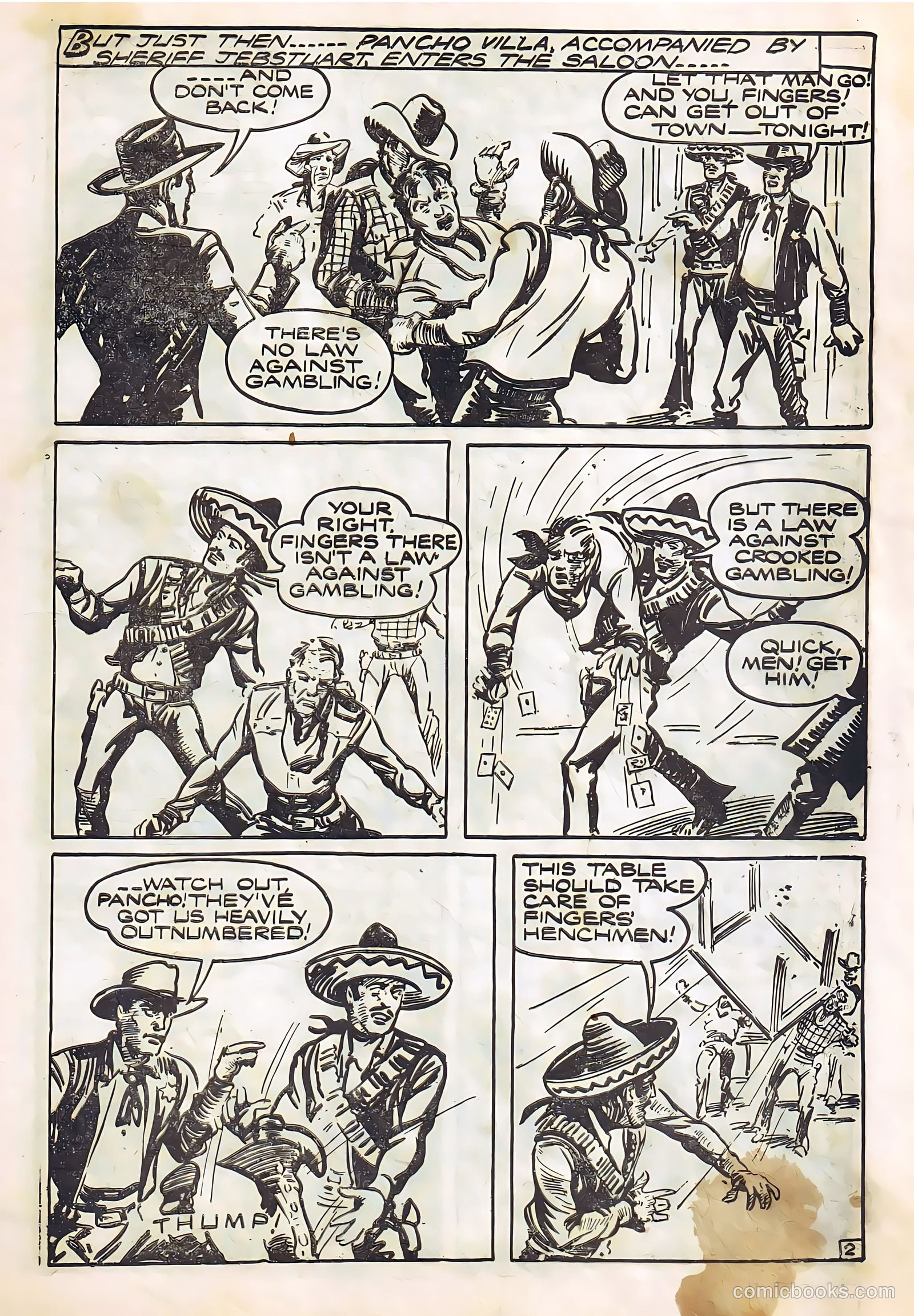 Pancho Villa #10 (1950) — page 17 of 28