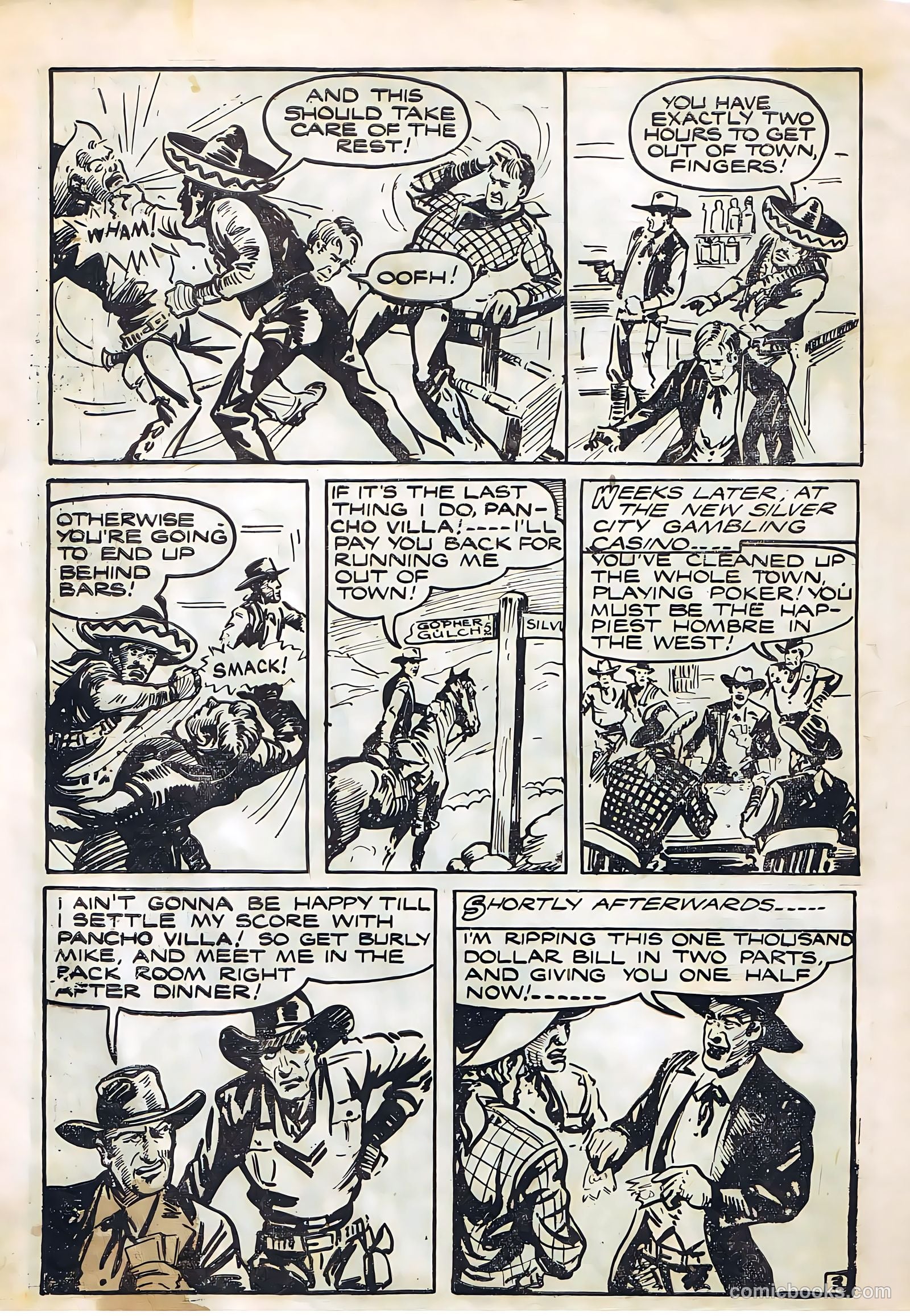 Pancho Villa #10 (1950) — page 18 of 28