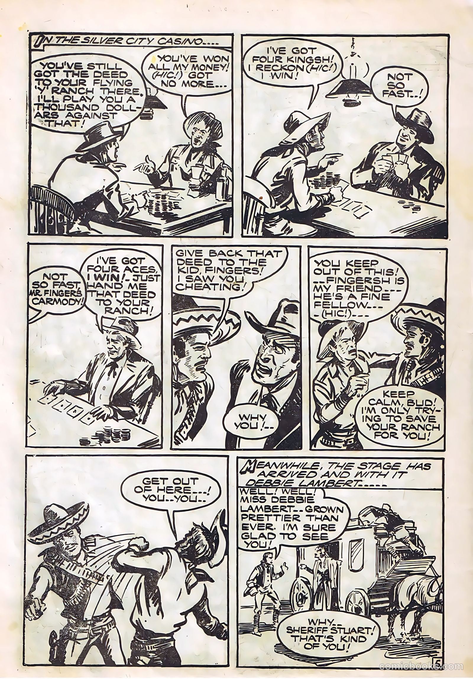 Pancho Villa #10 (1950) — page 20 of 28