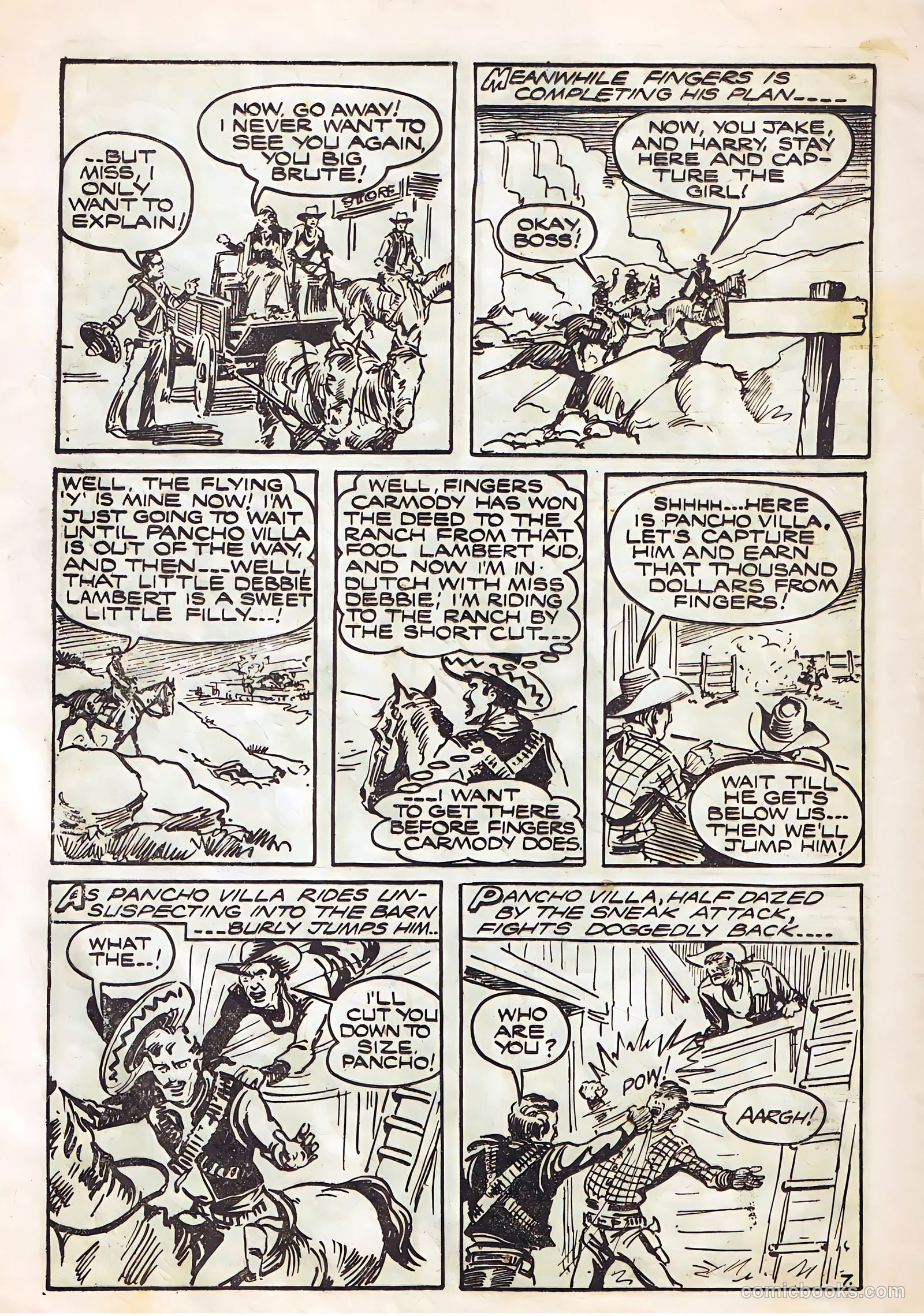 Pancho Villa #10 (1950) — page 22 of 28