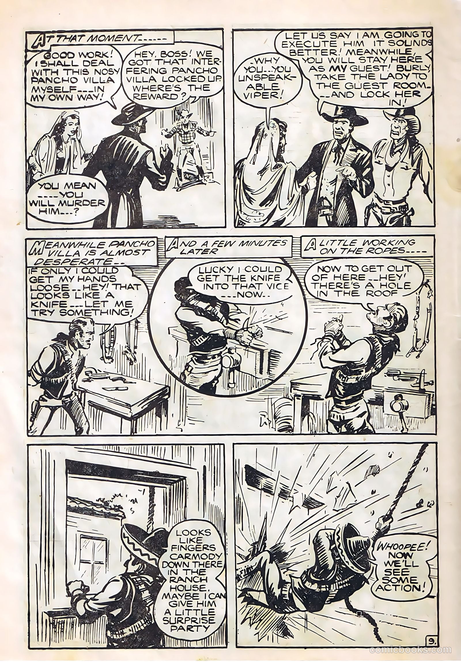 Pancho Villa #10 (1950) — page 24 of 28