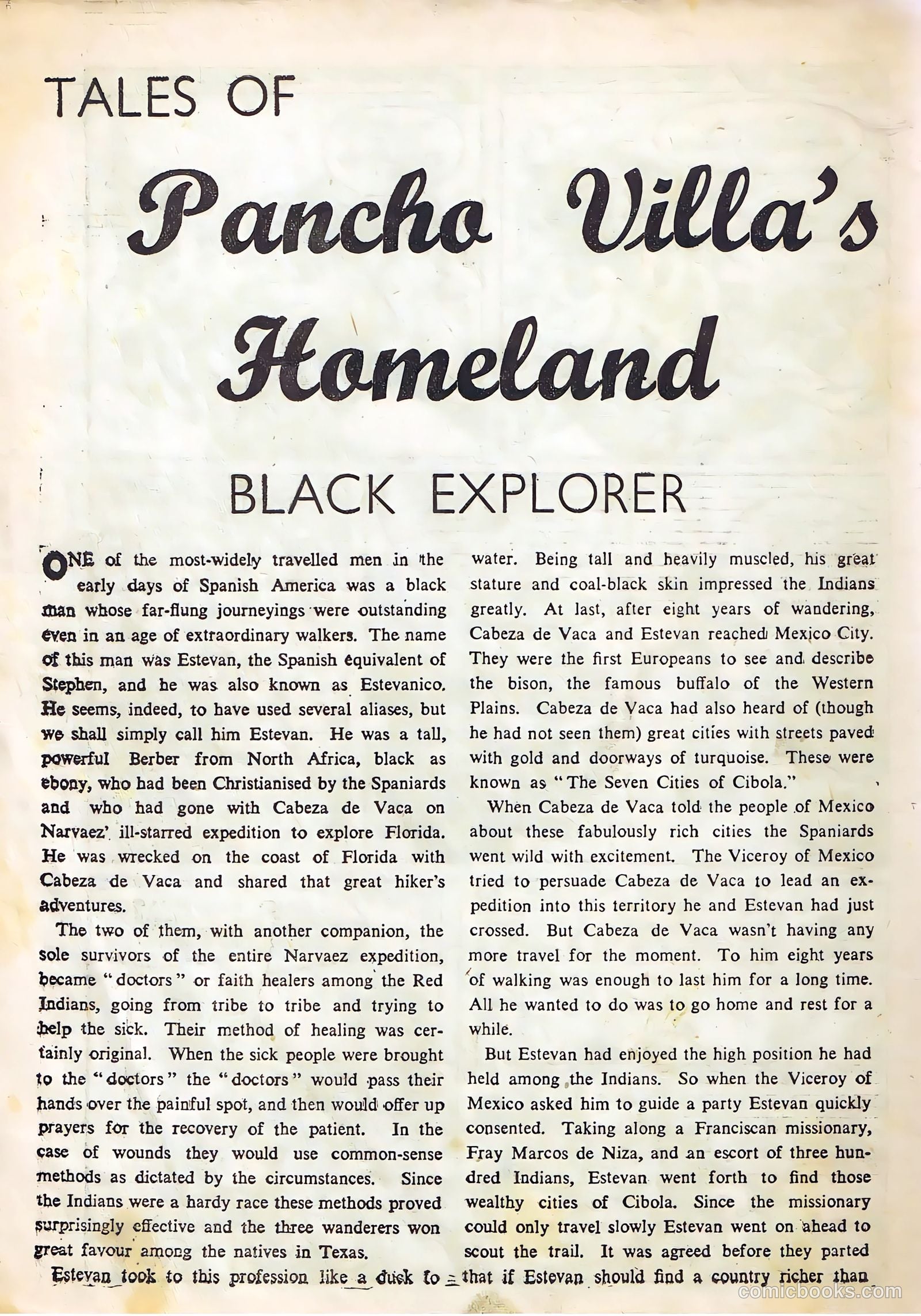 Pancho Villa #10 (1950) — page 26 of 28